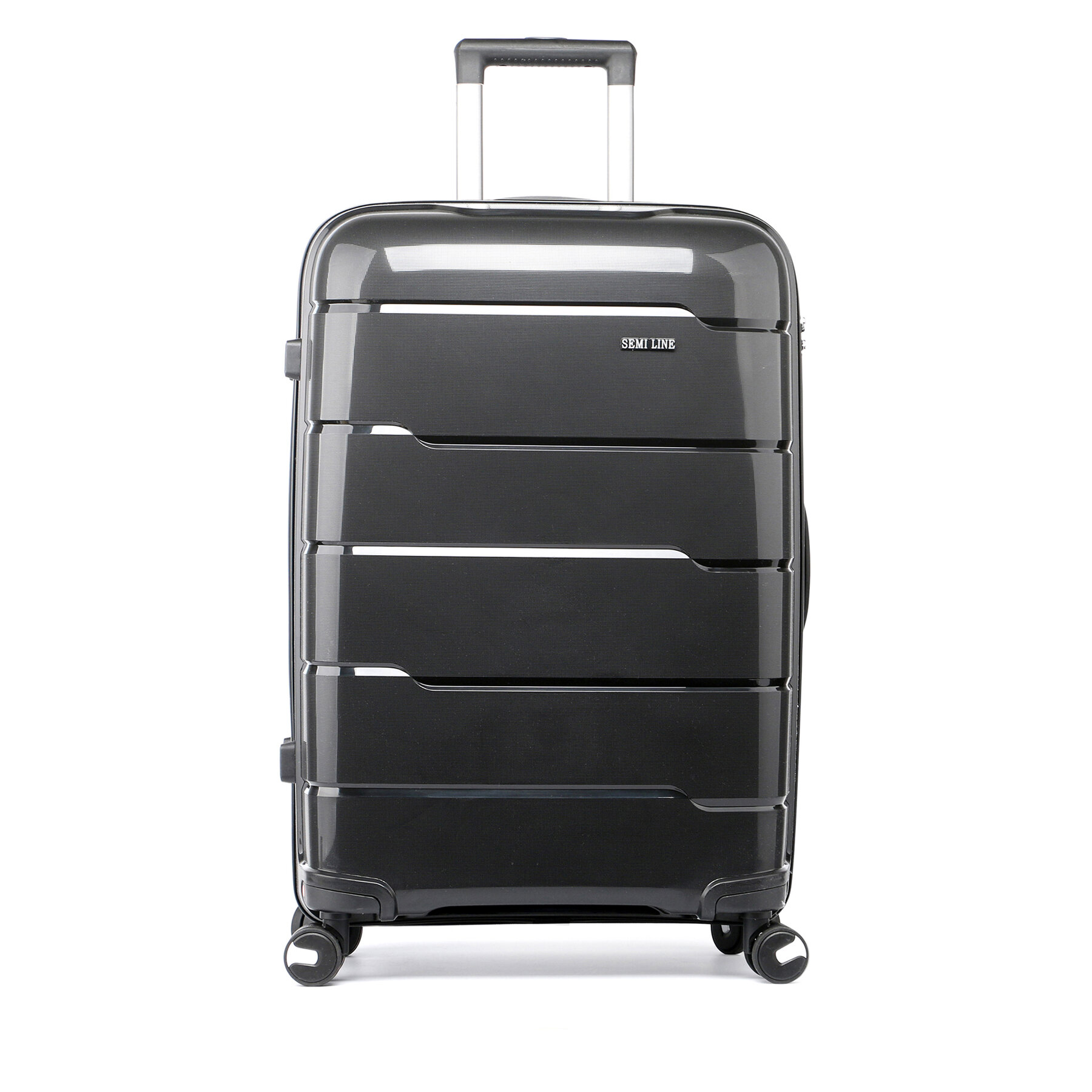 Maleta mediana Semi Line T5752-2 Negro