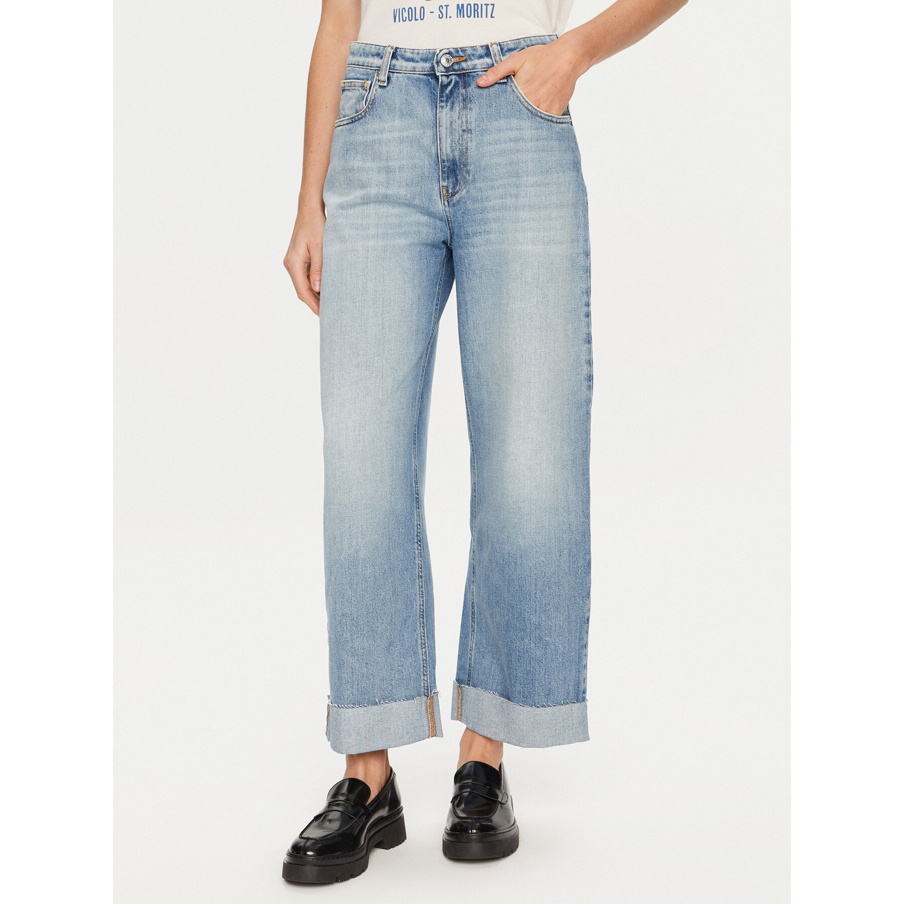 ViCOLO Jeans DS0107 Blau Loose Fit