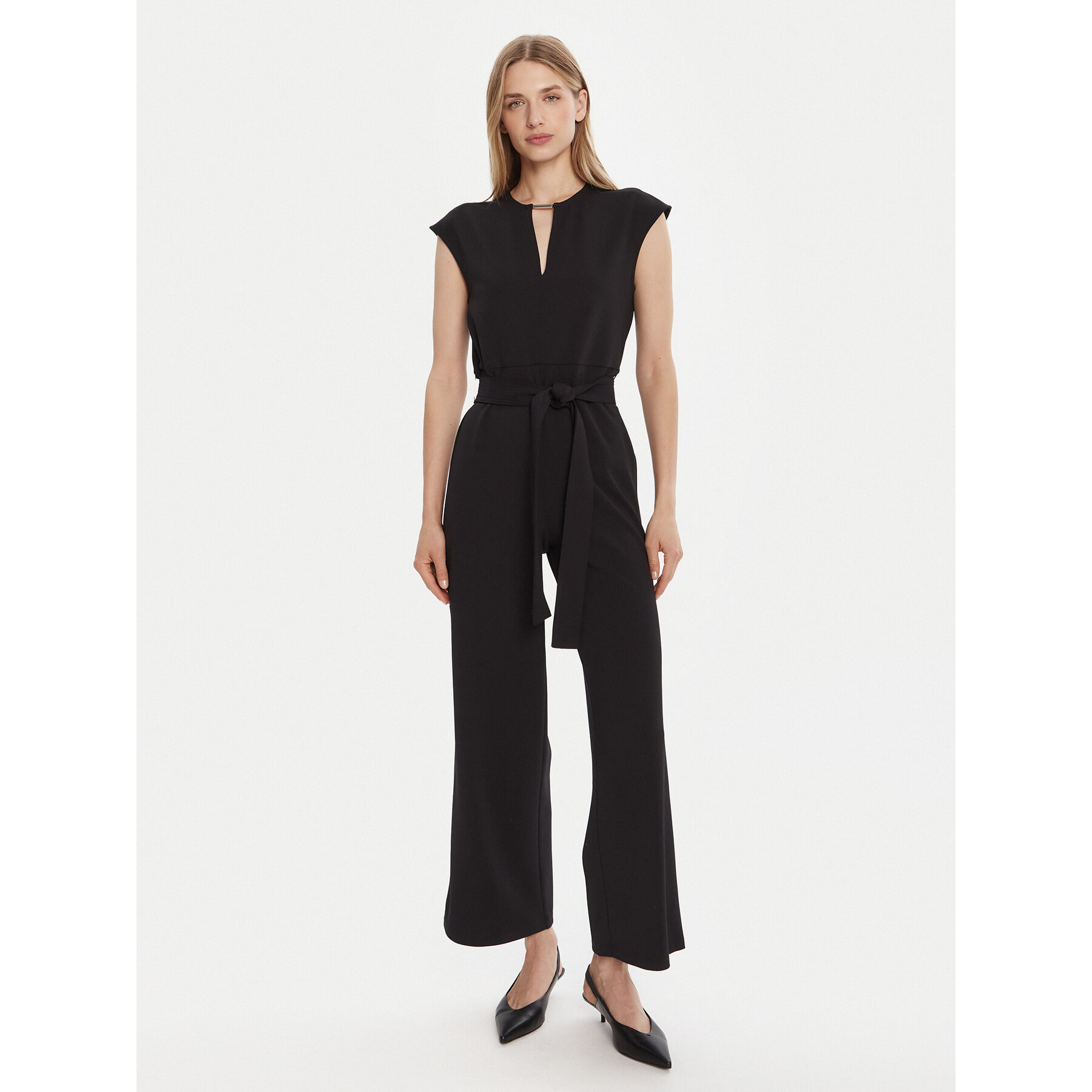 Calvin Klein Jumpsuit LV044C066G Schwarz Regular Fit