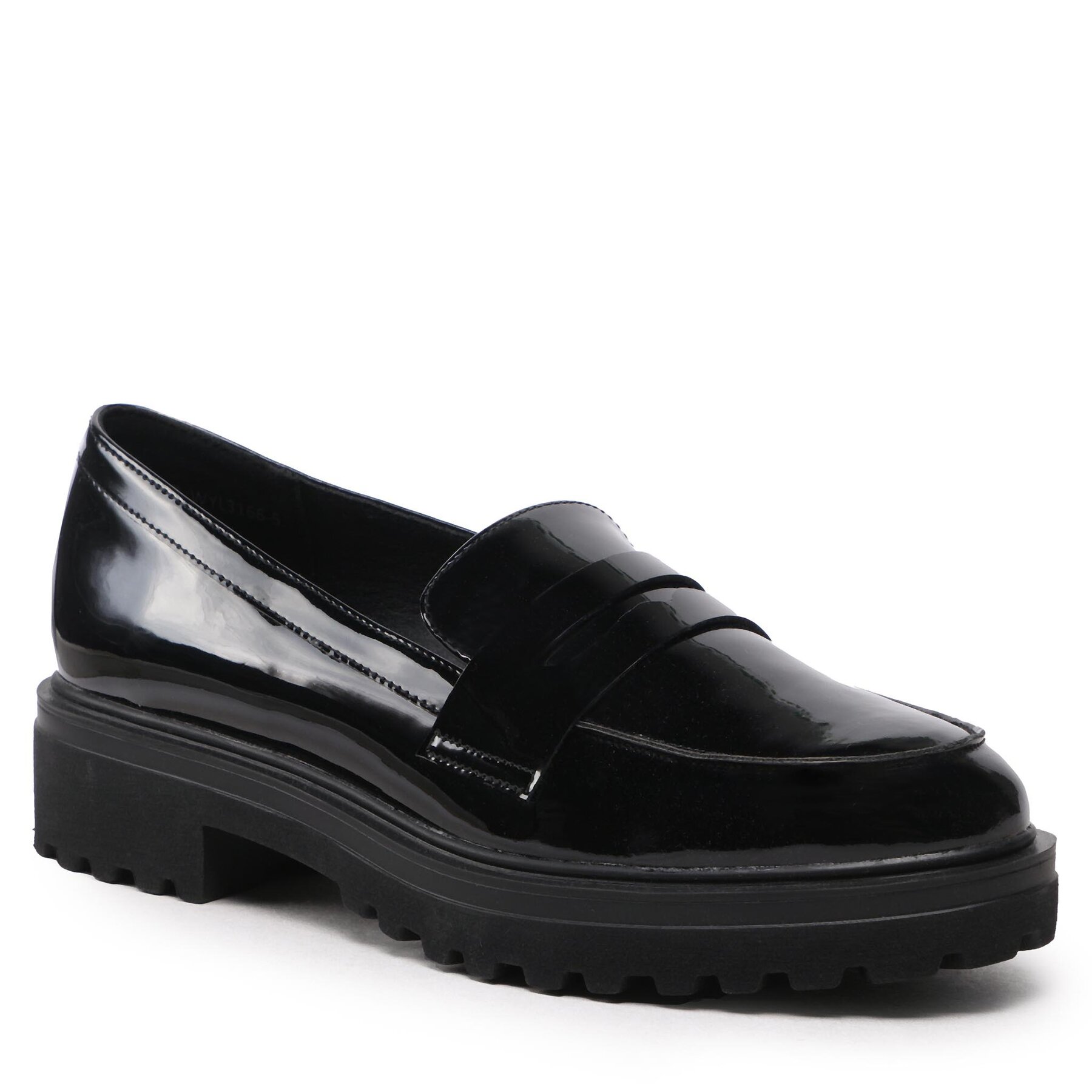 Dámske Loafers JENNY, Rozmer: 41, Čierna, WYL3166-5