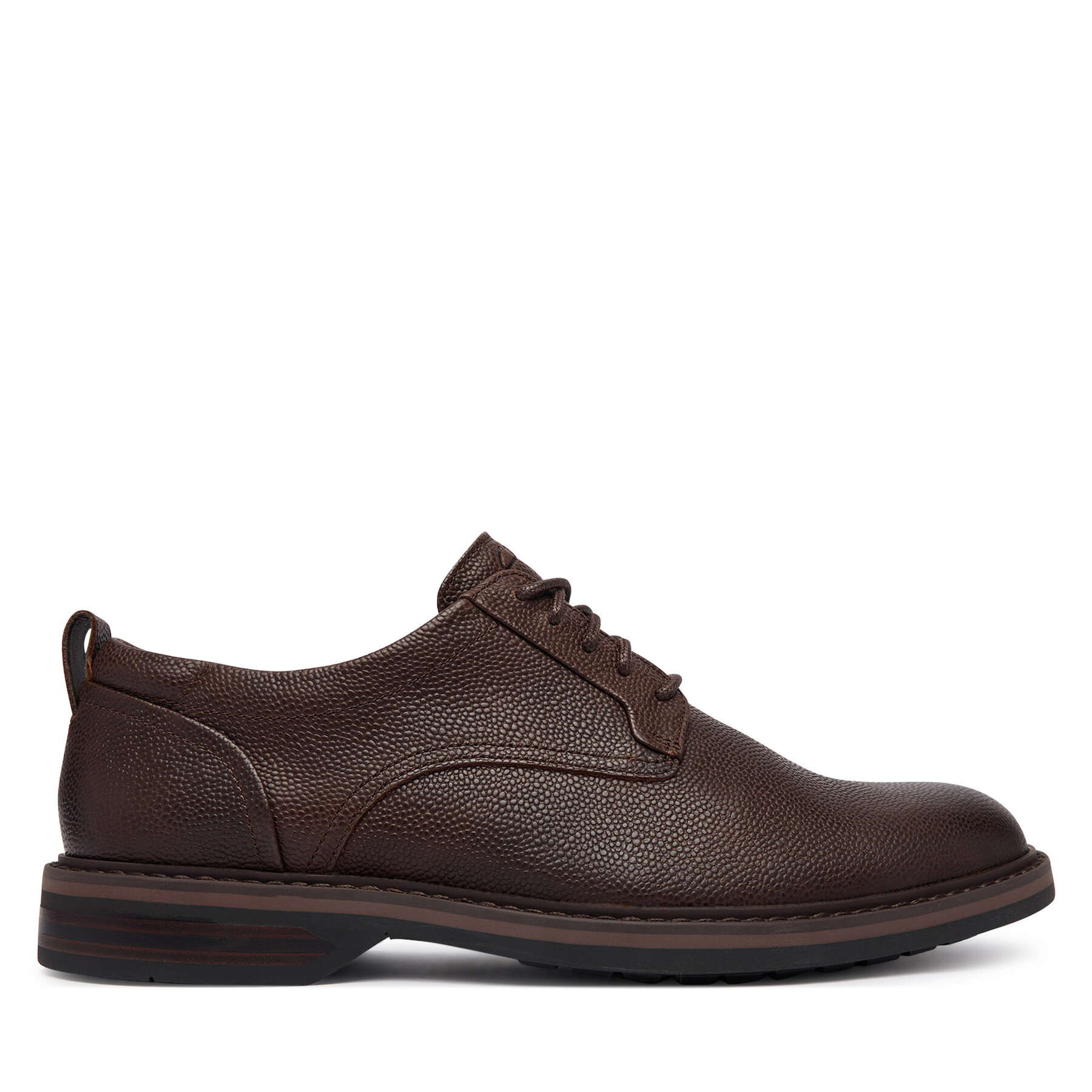 Halbschuhe Clarks Aldwin 2 Derby 26327155 Braun