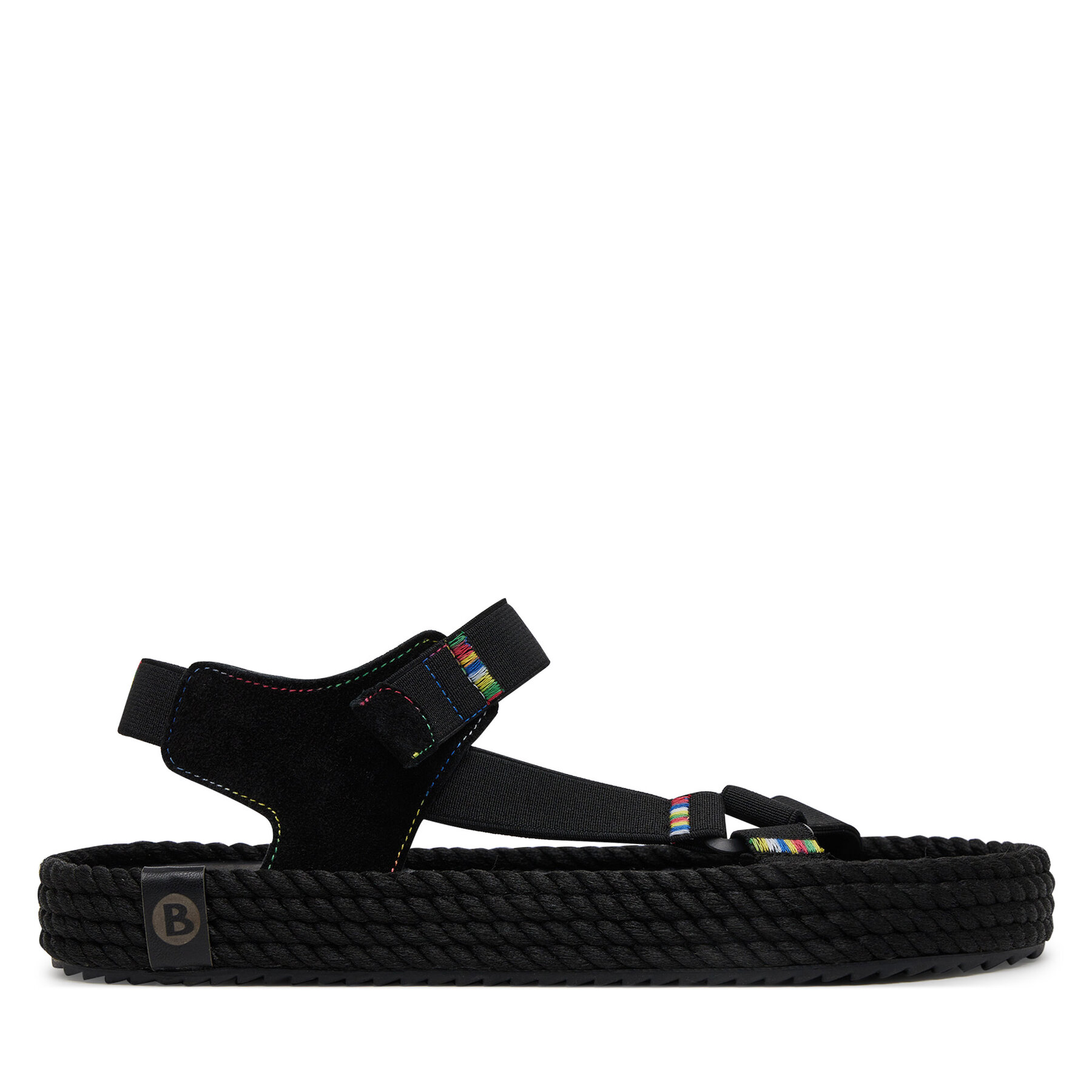 Damskie Sandały Bohonomad, Rozmiar 39 Czarny Nevada Elastic NEV.20-L0020