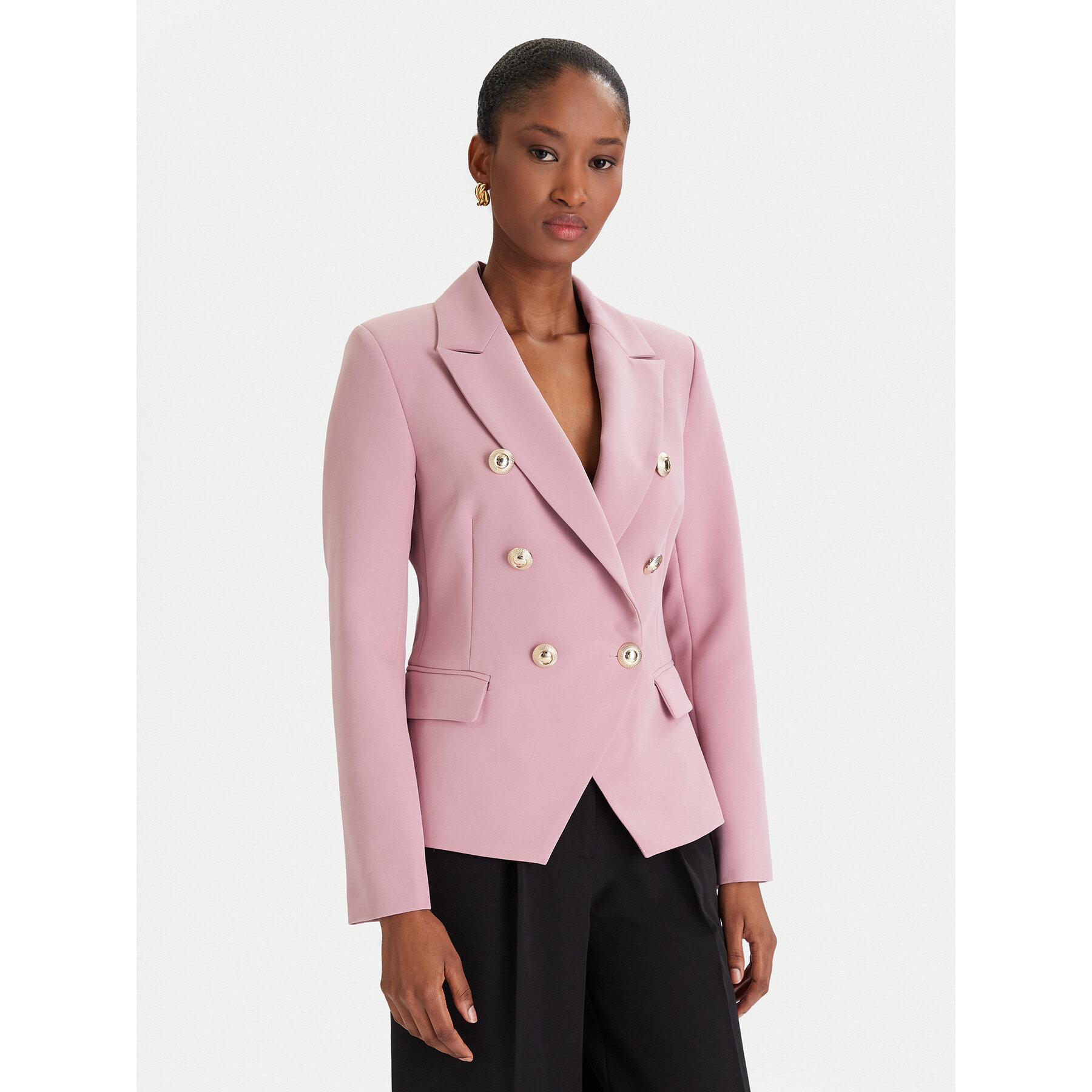 Rinascimento Sakko CFC0126227003 Rosa Slim Fit