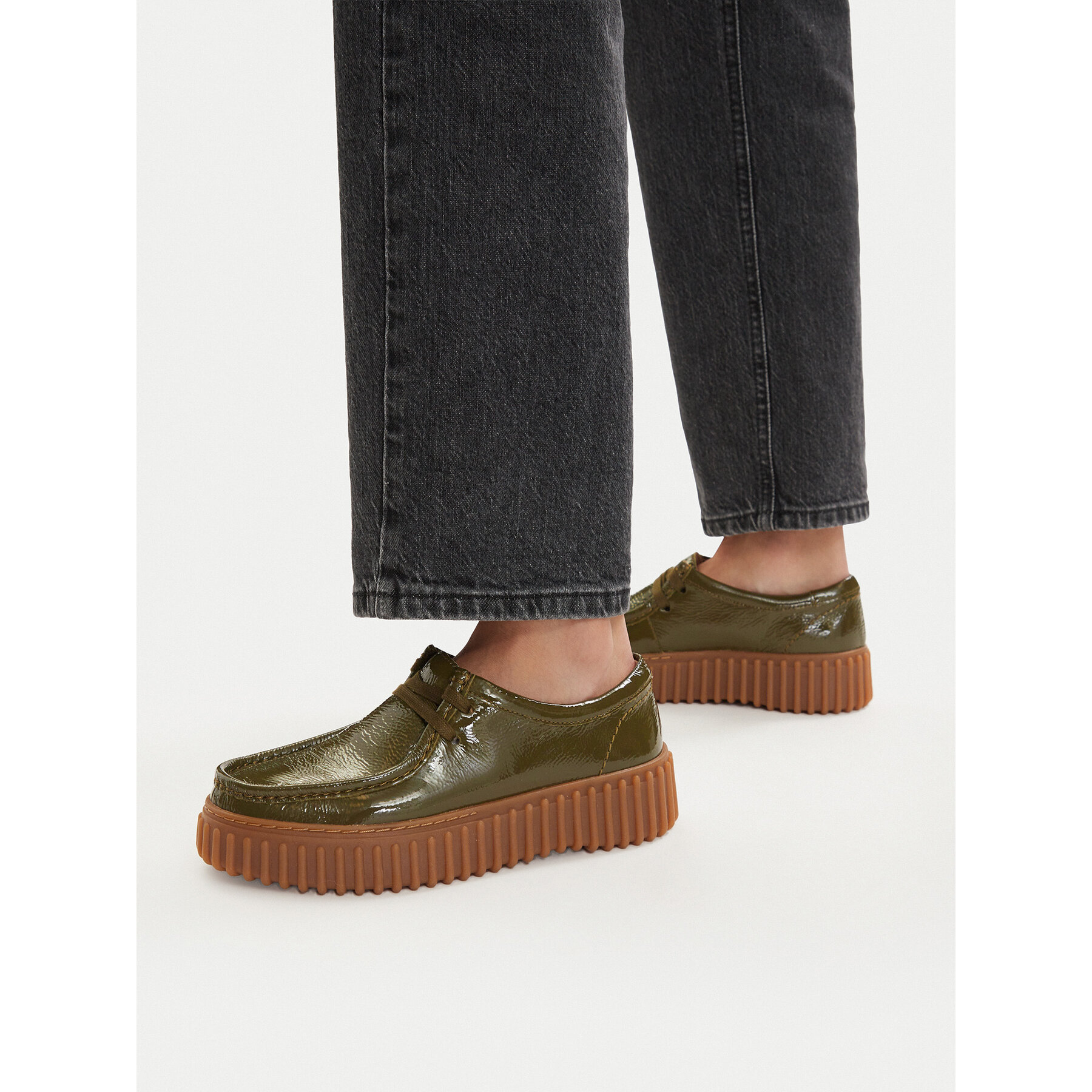 Pantofi Clarks Torhill Bee 26186668 Verde