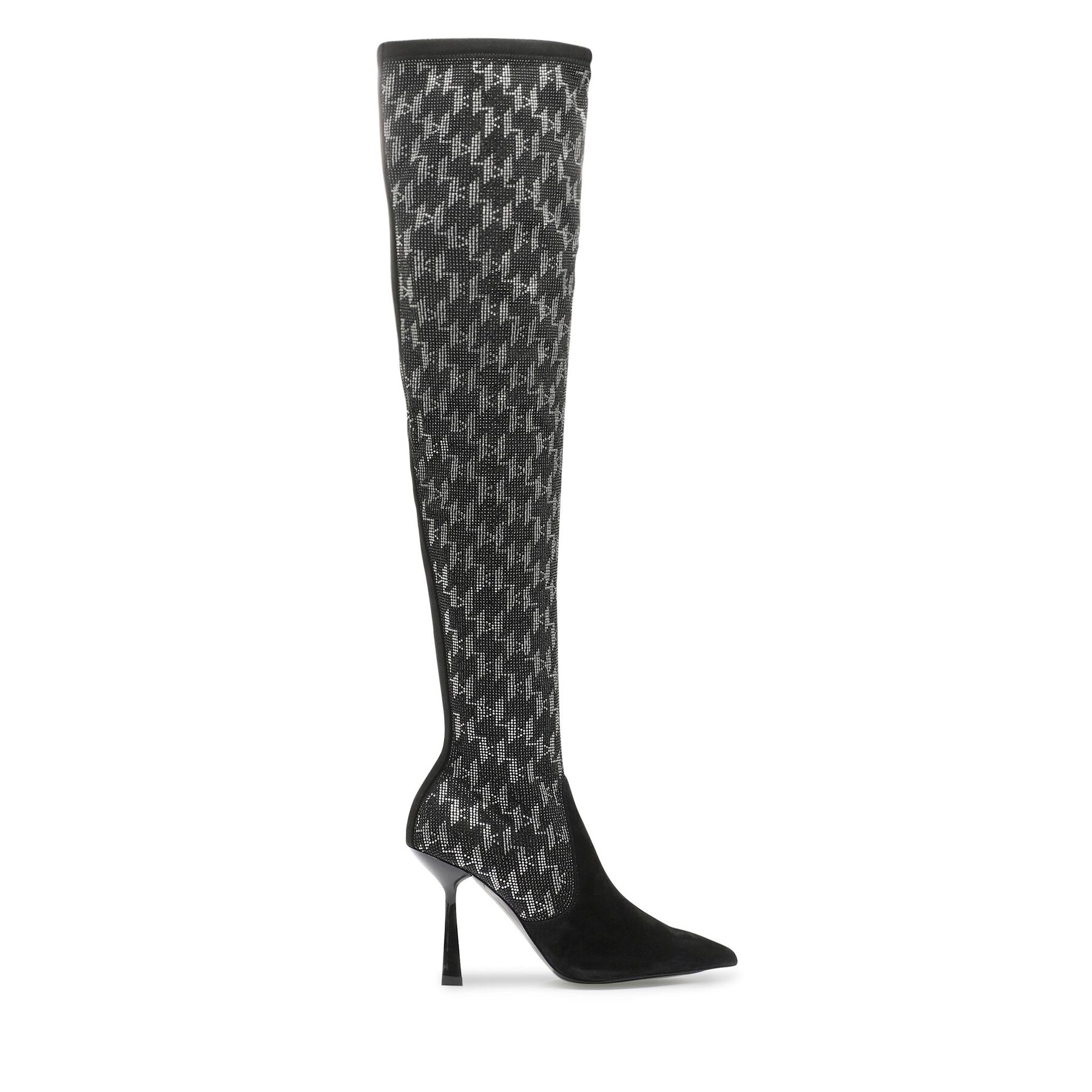 Damskie Muszkieterki KARL LAGERFELD, Rozmiar 40 Czarny KL31386
