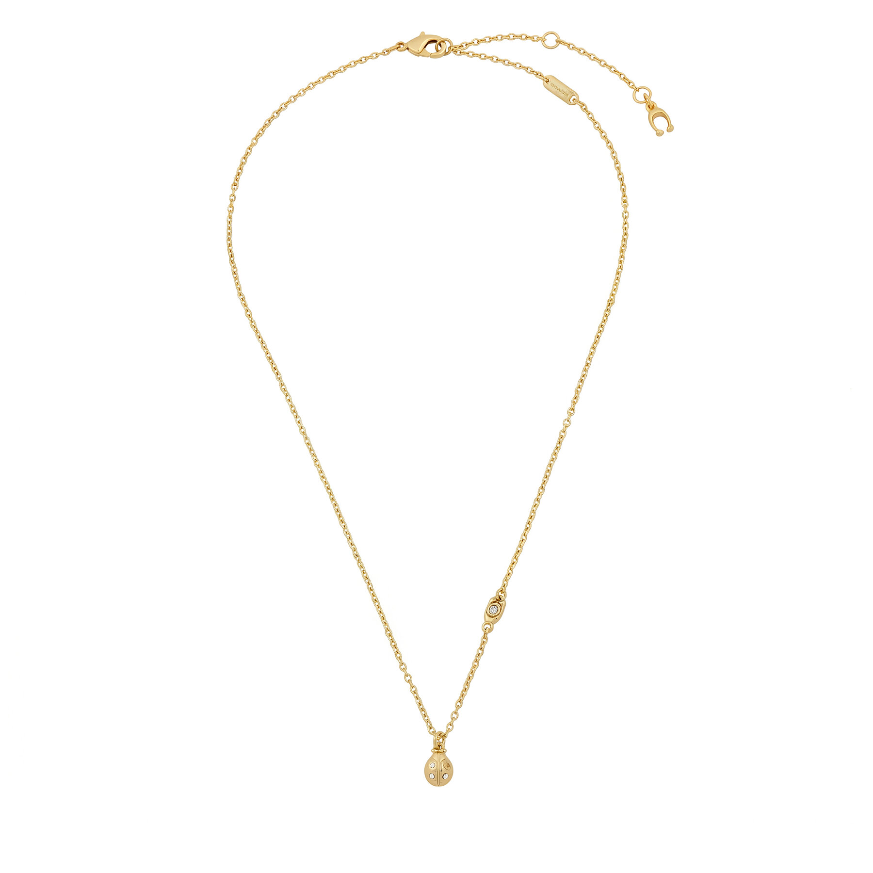 Colier Coach 37572248 Auriu