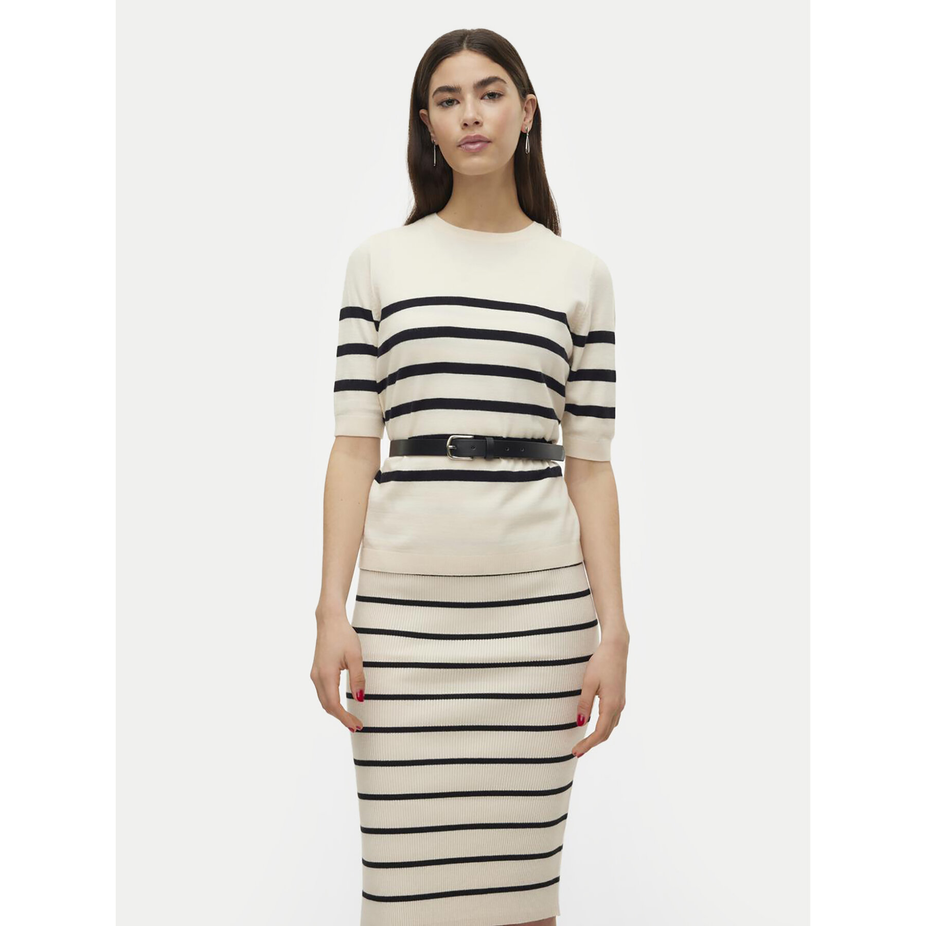 Vero Moda Pullover Saba 10306829 Beige Regular Fit