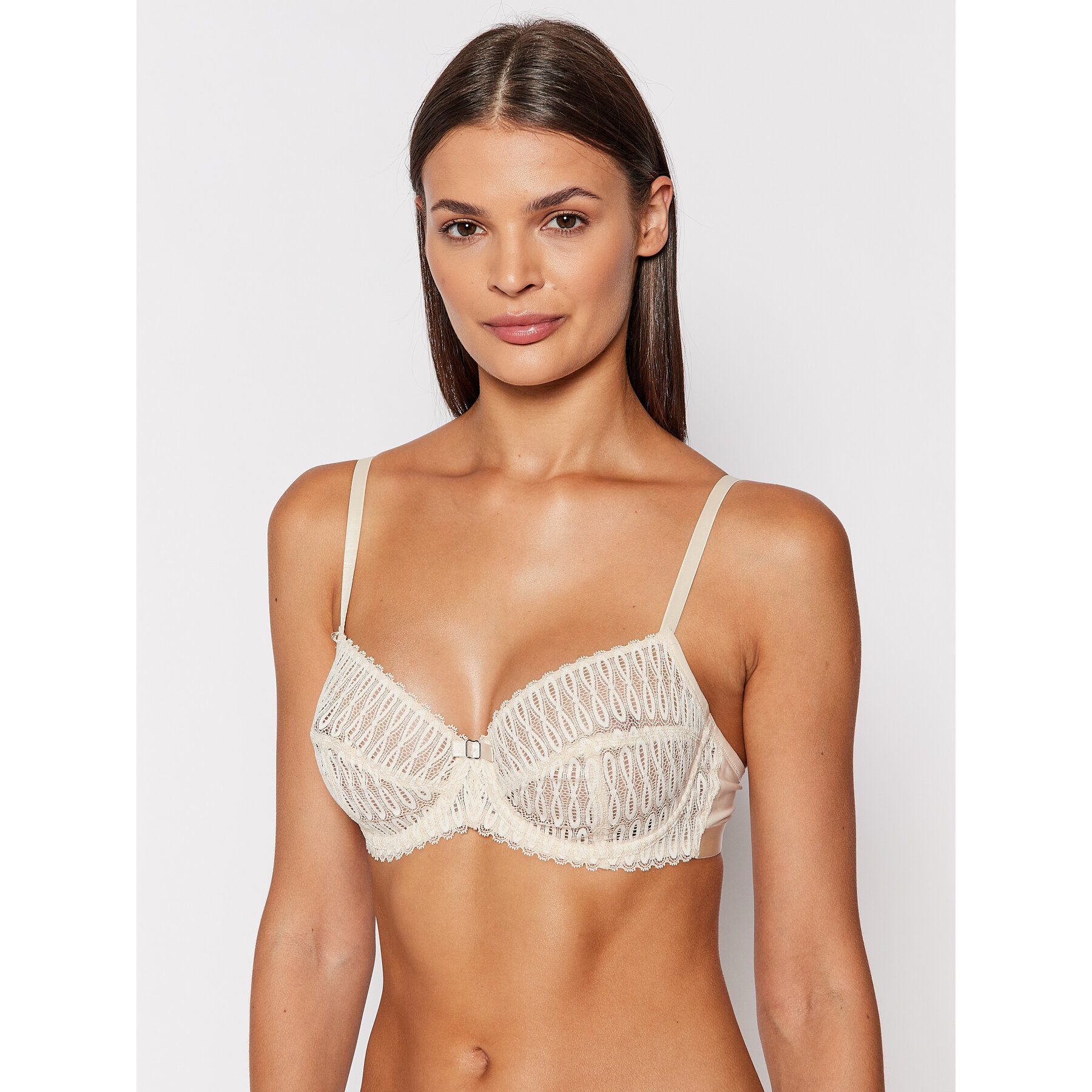 Triumph Reggiseno con ferretto Aura Spotlight 10208015 Beige
