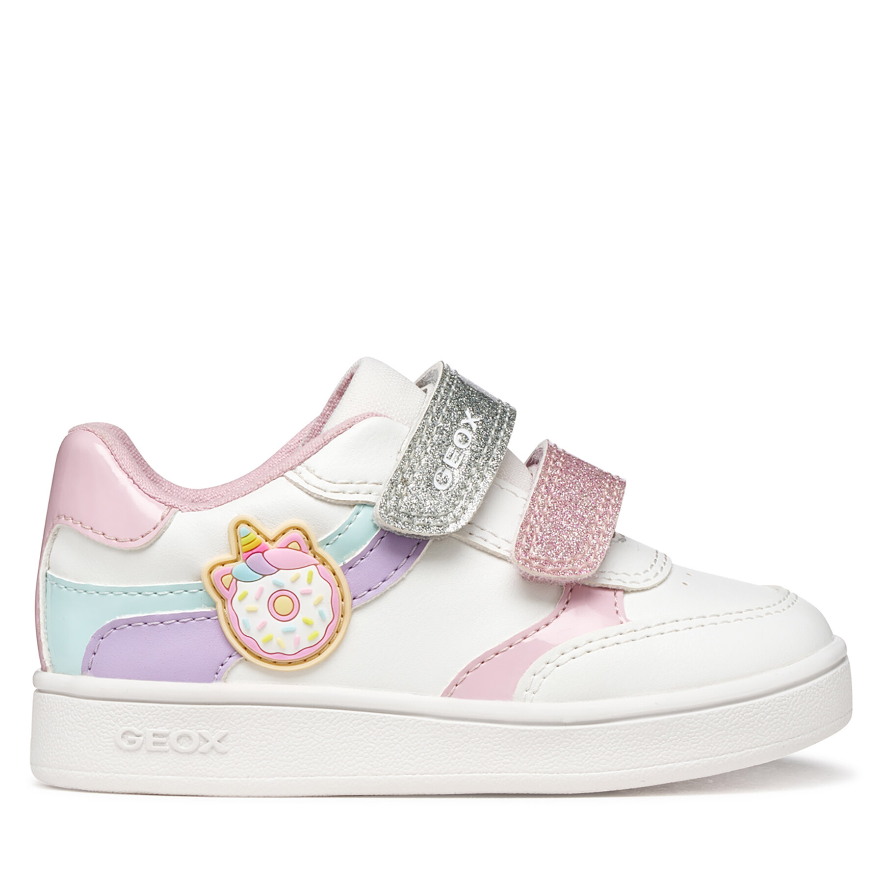 Sneakers Geox B Eclyper Girl B655MB 000BC C1R8S M Alb