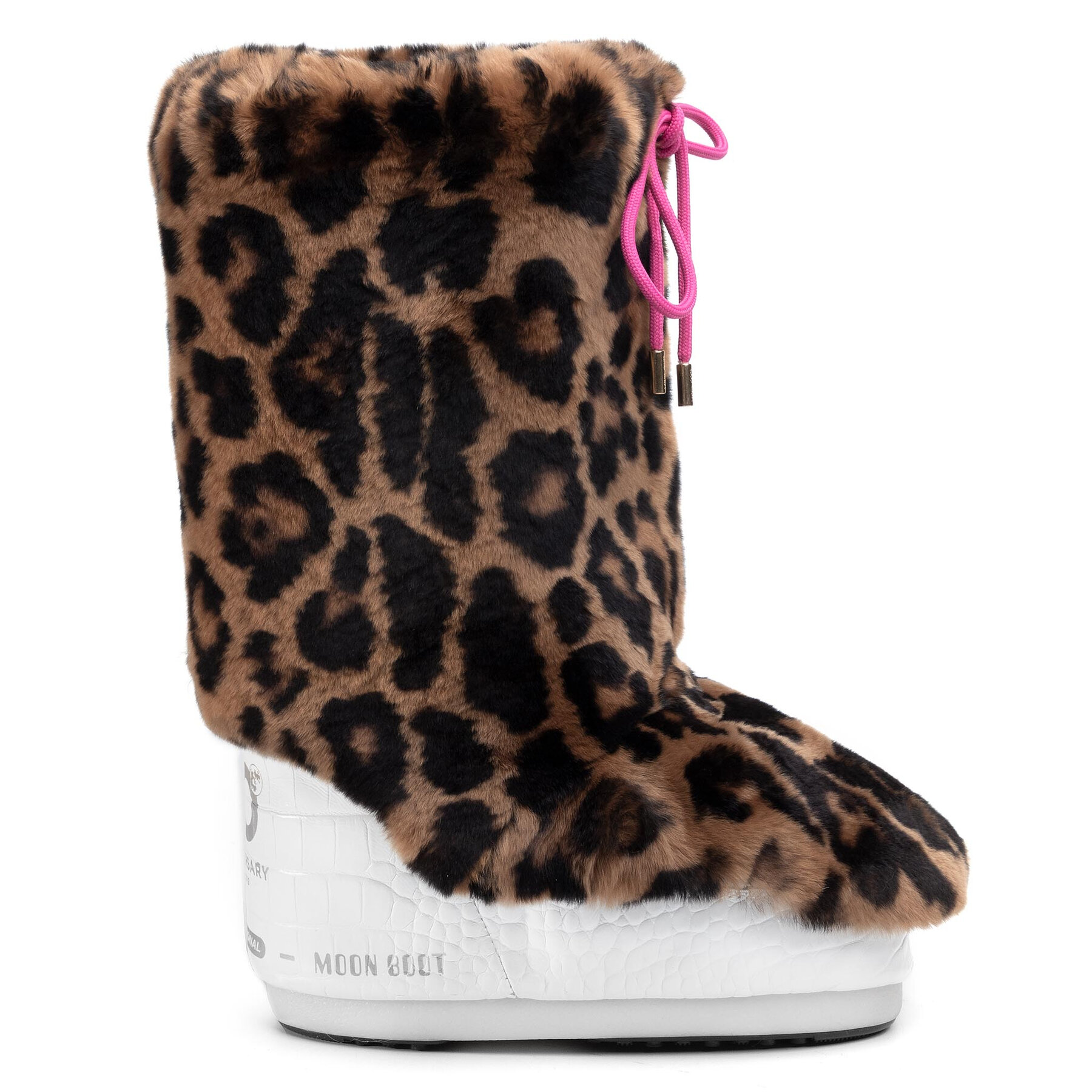 Връхно отоплящо кожухче за обувки Moon Boot Cover Rex Rabbit 140C0V04001 Кафяв