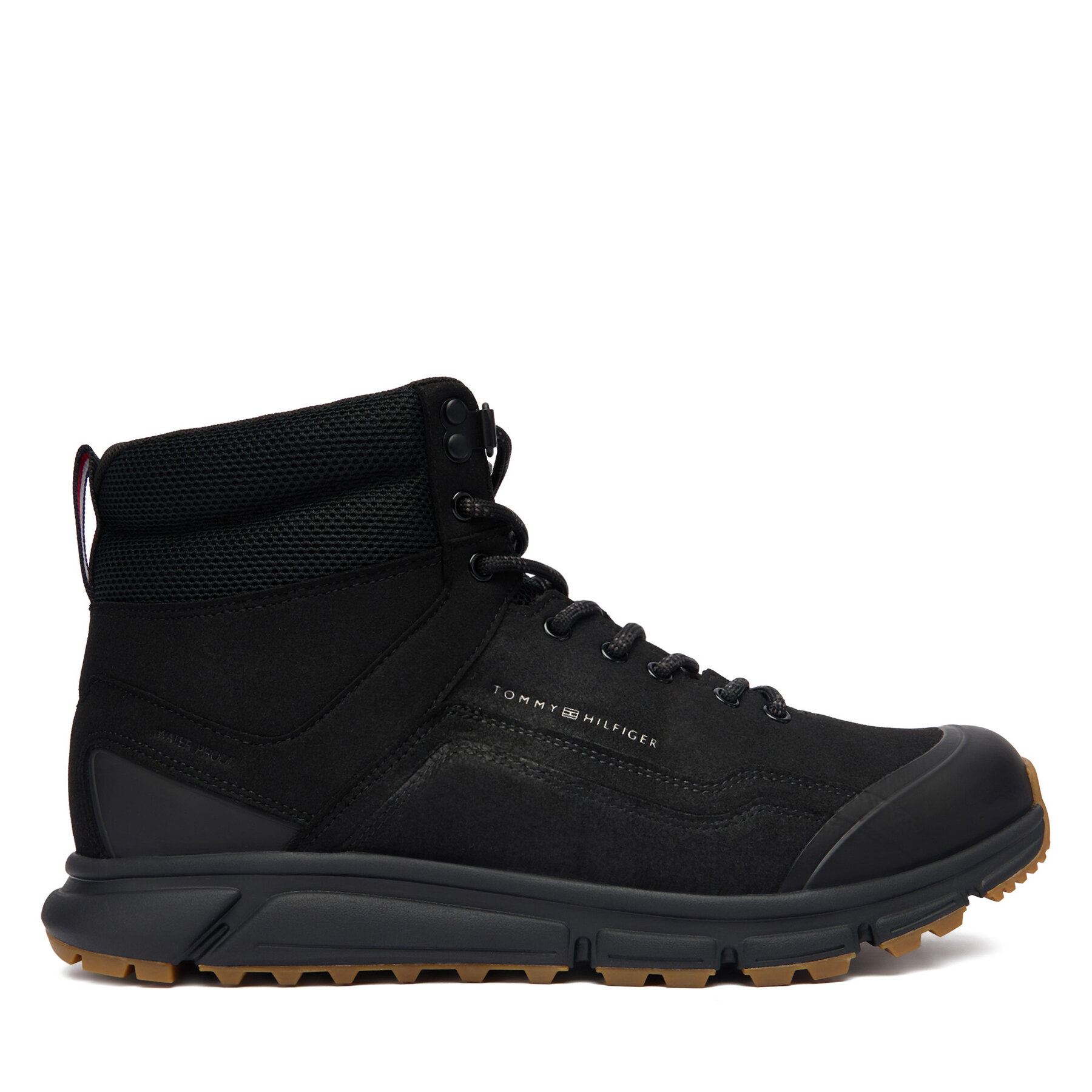 Šnurovacia obuv Tommy Hilfiger Outdoor Runner Hi Wpm FM0FM05575 Čierna