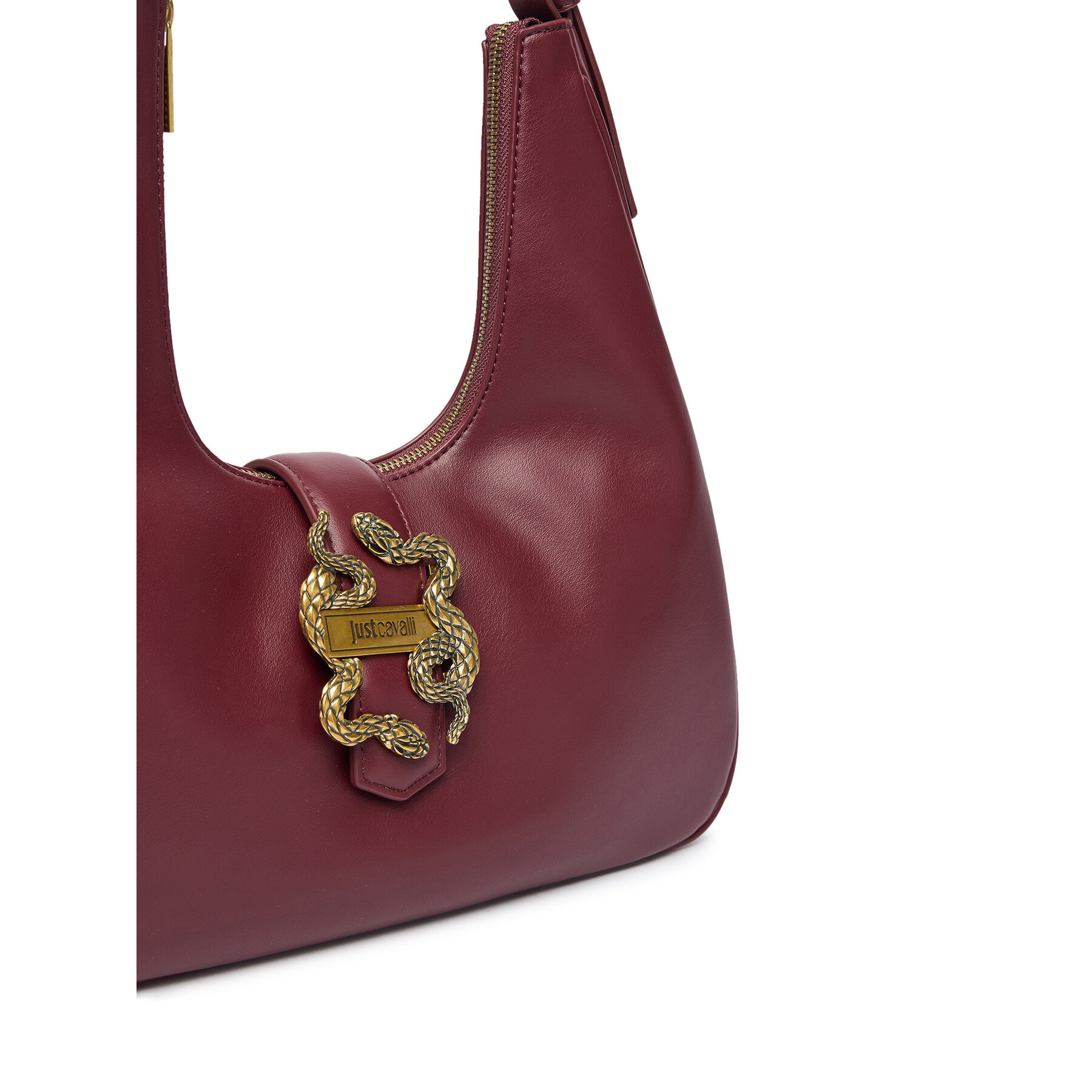 Geantă Just Cavalli Iconic Snakes 81RA4BA4 ZSA89 Roșu închis