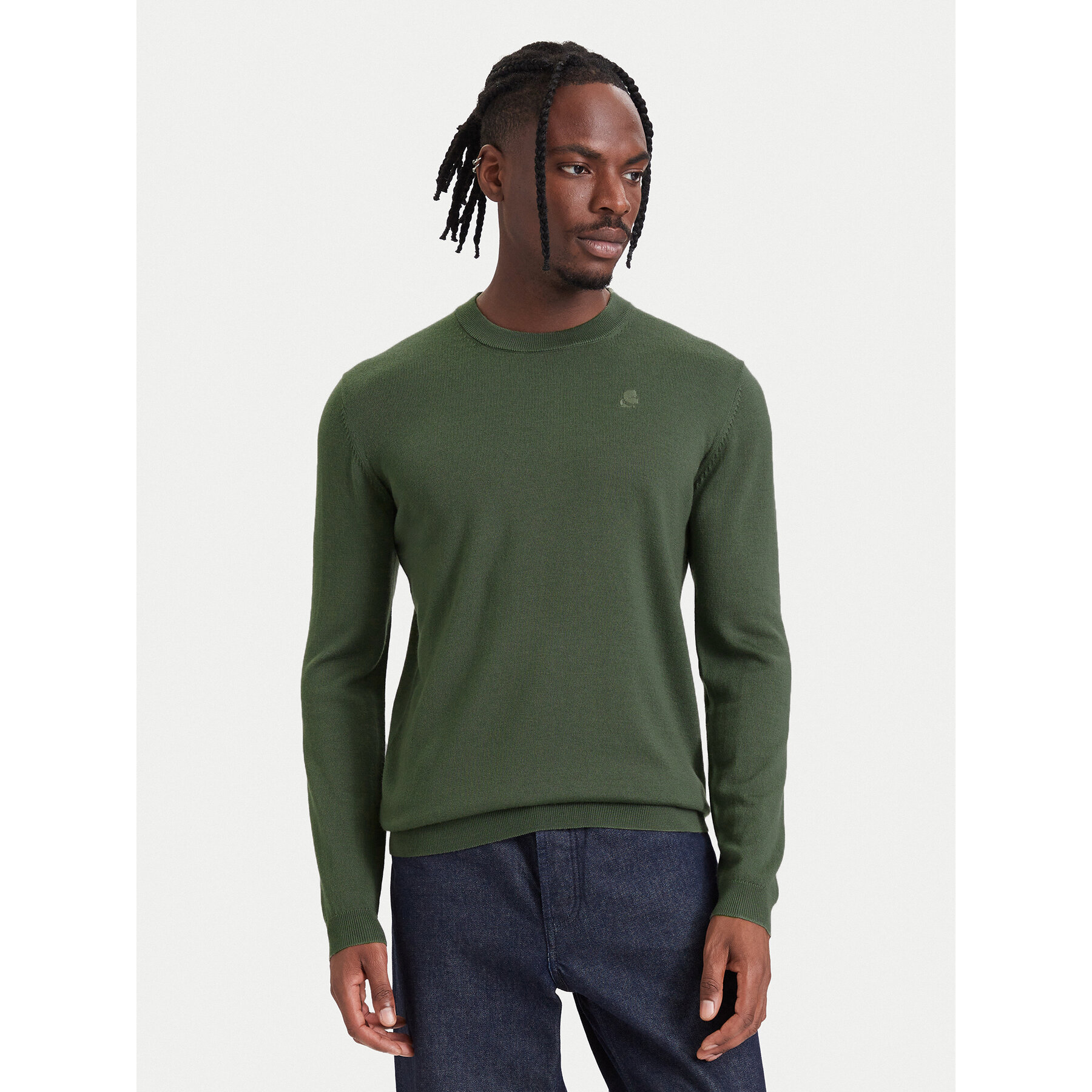 KARL LAGERFELD Pullover 655000 564399 Dunkelgrün Regular Fit