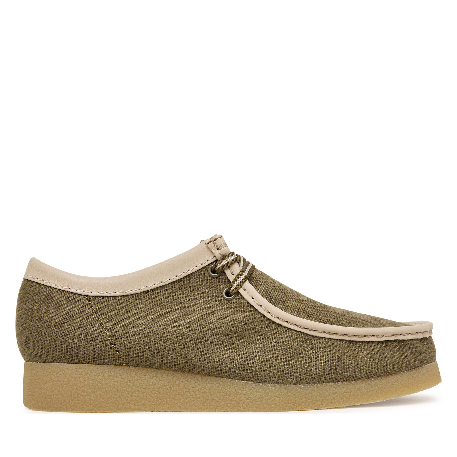 Félcipő Clarks Wallabee EVO 26186172 Zöld