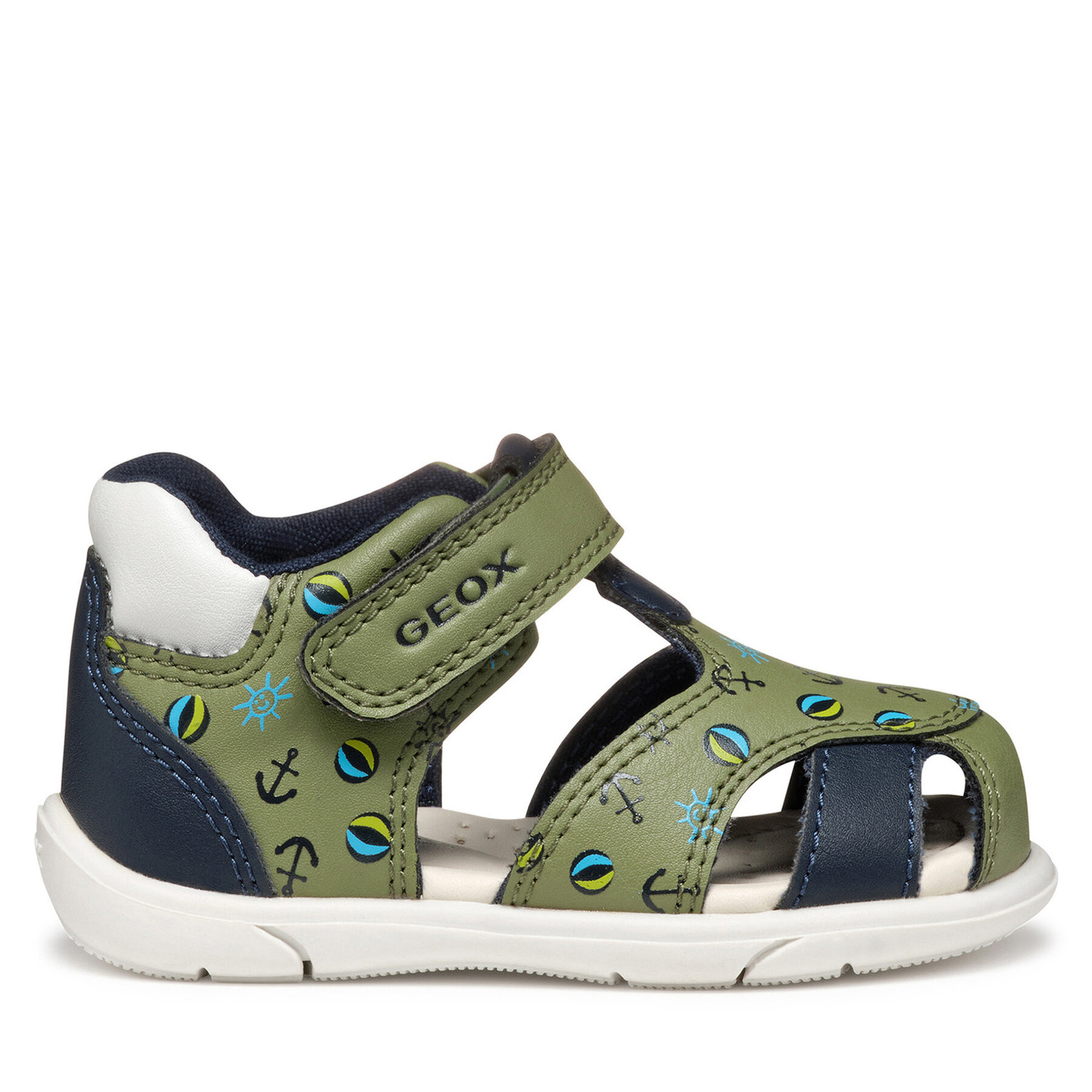 Szandál Geox B Sandal Zapito B556EC 05404 CE3F4 Zöld