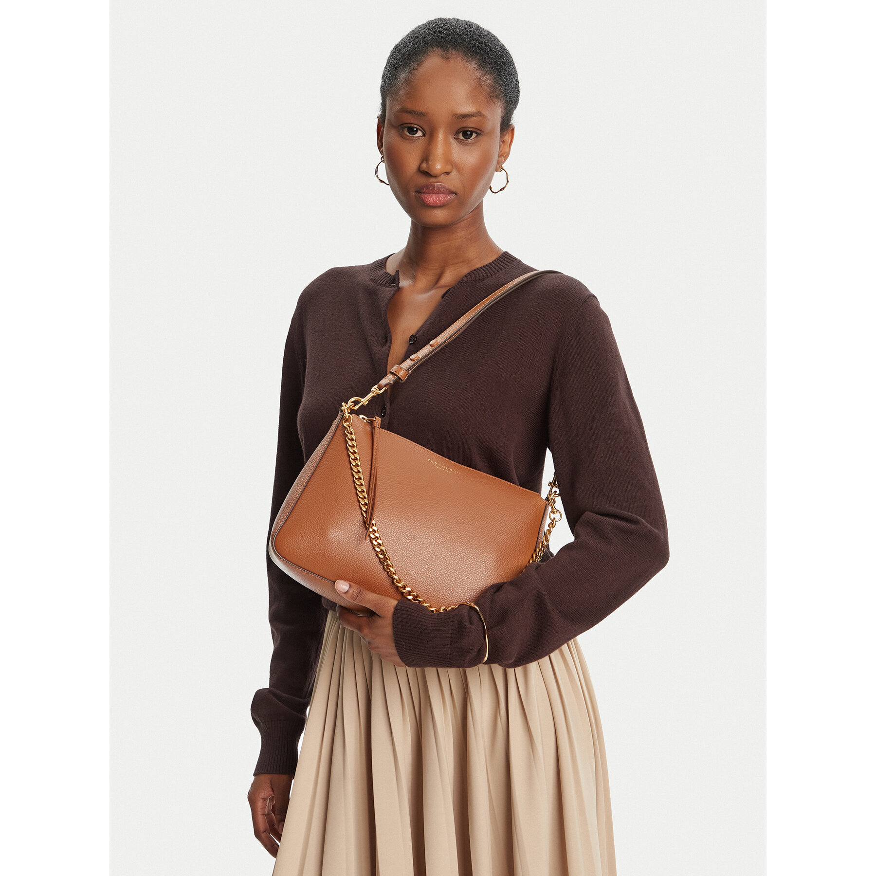 Дамска чанта Tory Burch Perry 175544 Кафяв