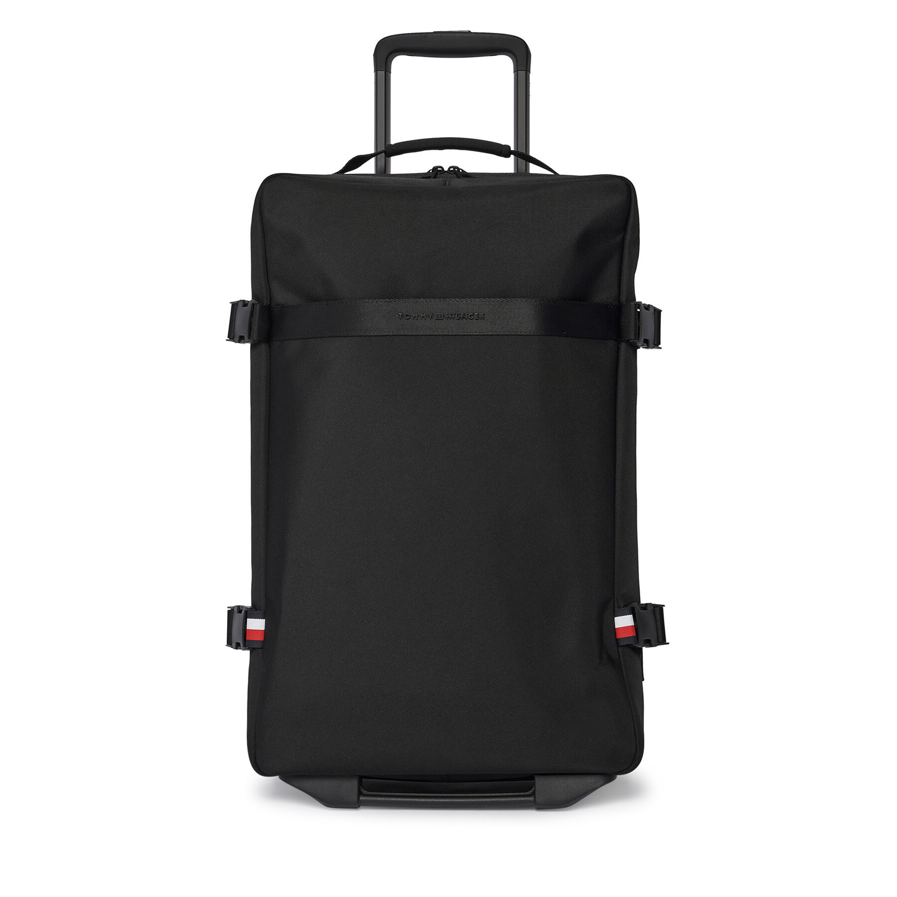 Самолетен куфар за ръчен багаж Tommy Hilfiger Th Nylon Travel Soft AM0AM13474 Черен