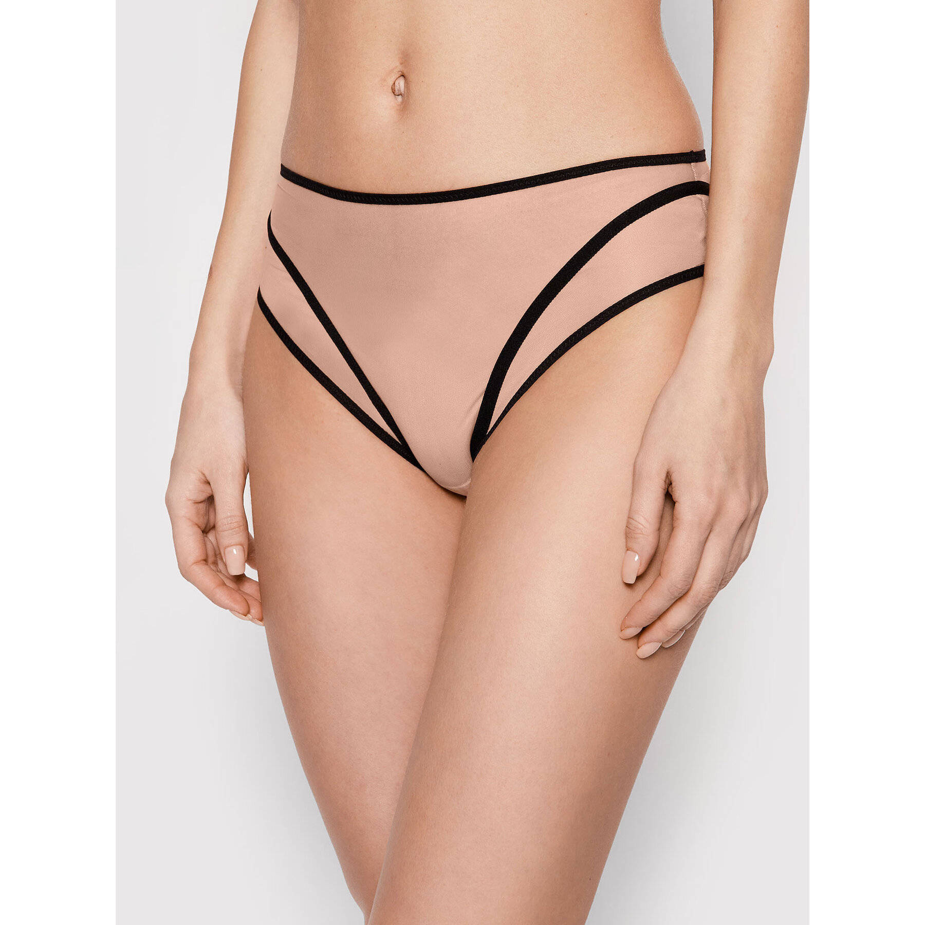 Undress Code Mutande classiche a vita alta Something Classy 384 Beige