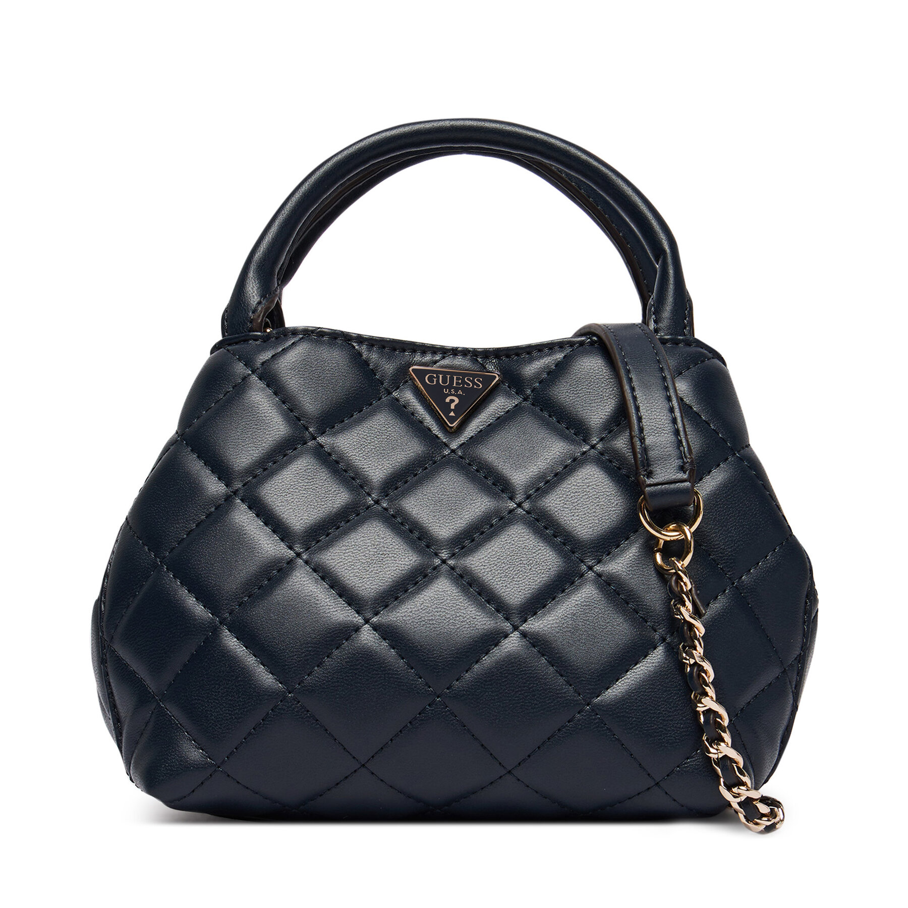 Geantă Guess Juliet Mini HWQG24 56710 Bleumarin