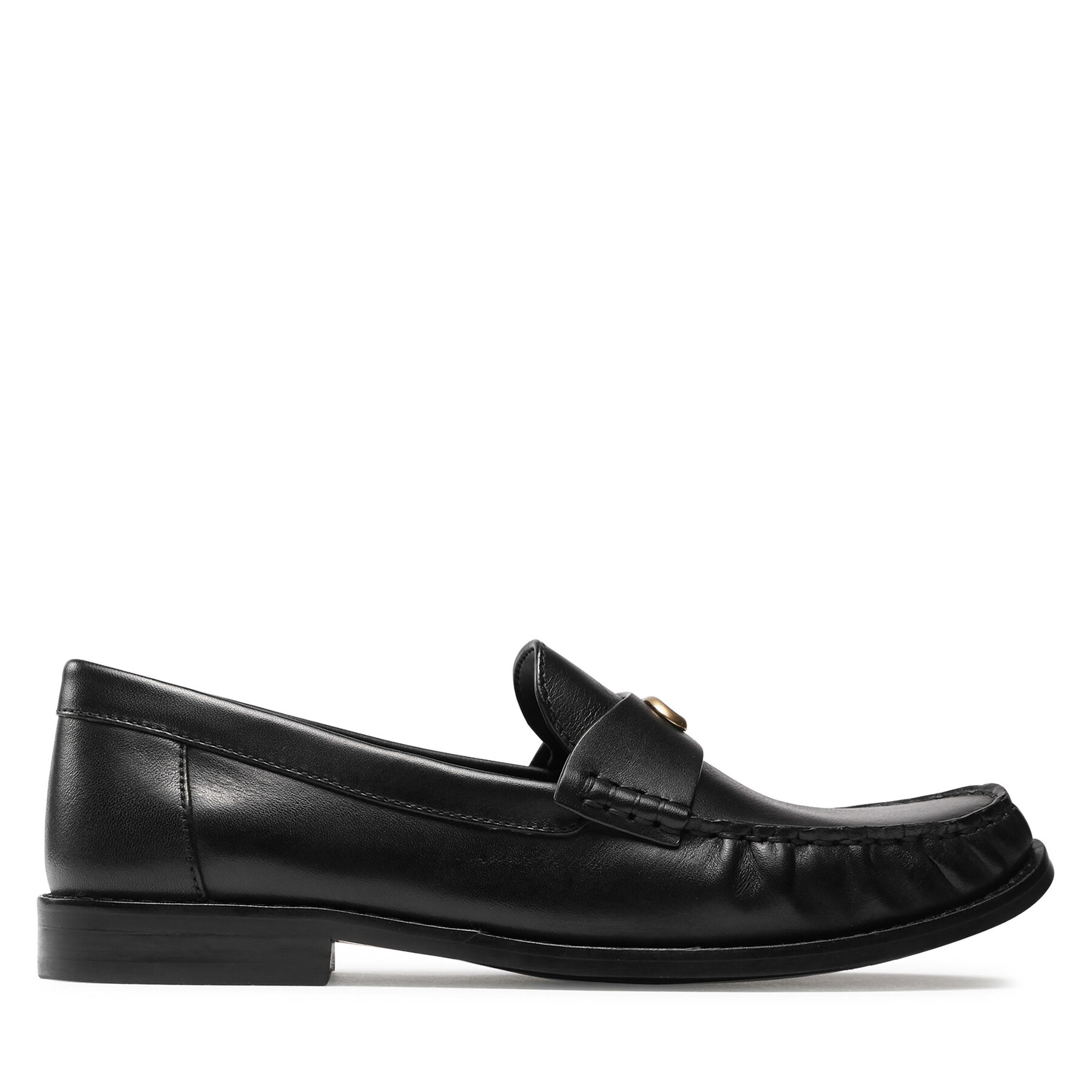Coach Mujer Mocasines, Talla : 36, Negro, Jolene Lthr Loafer CK017