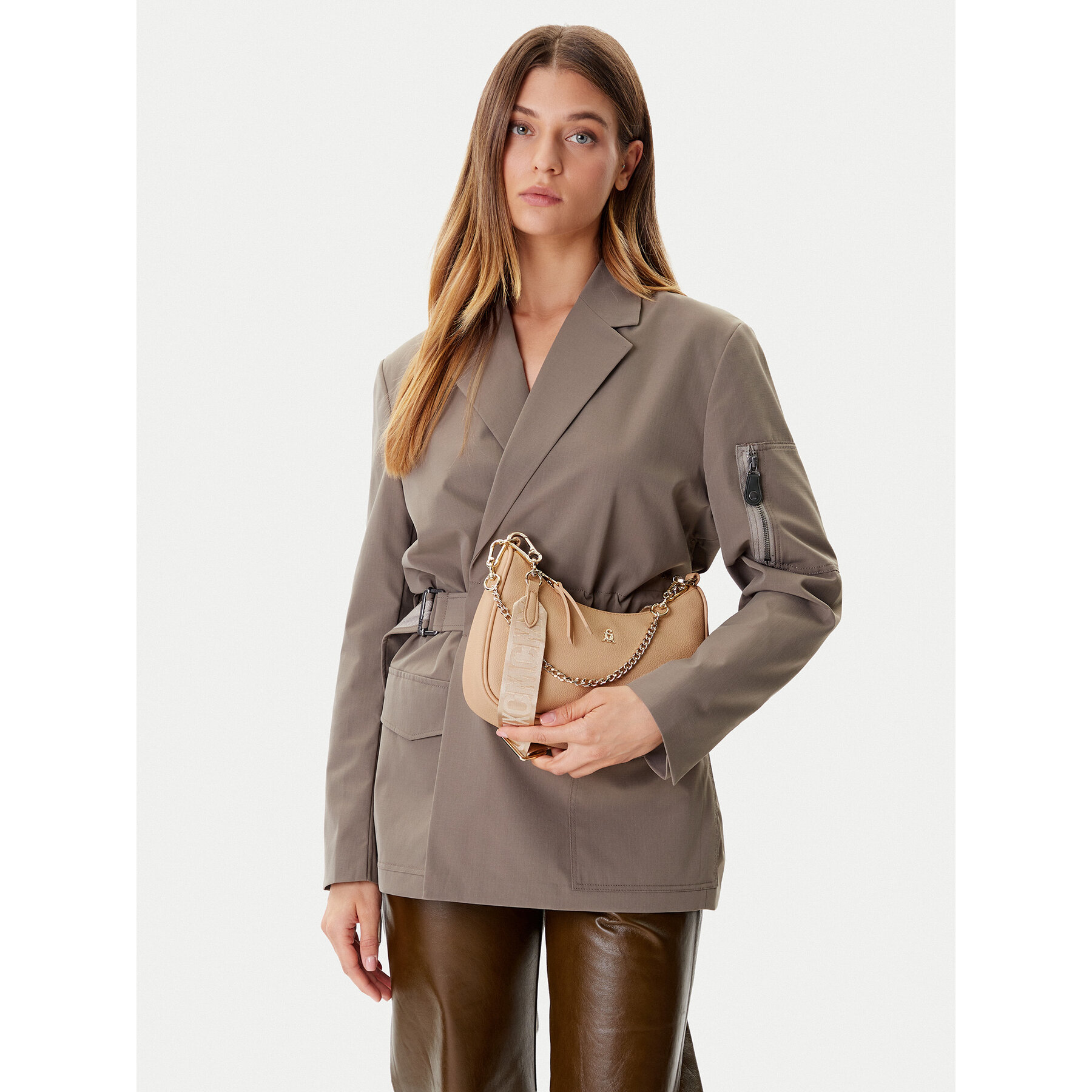 Дамска чанта Steve Madden Bhabit SM13001828 Кафяв