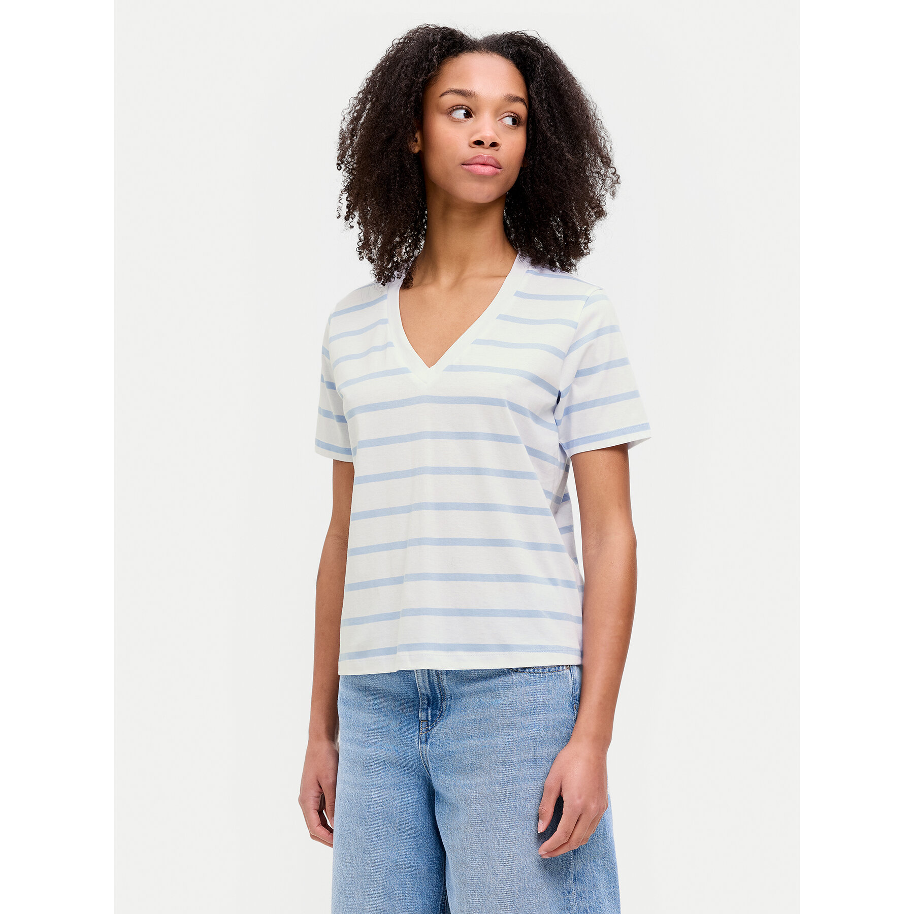 JJXX Marškinėliai Annie 12257577 Mėlyna Regular Fit