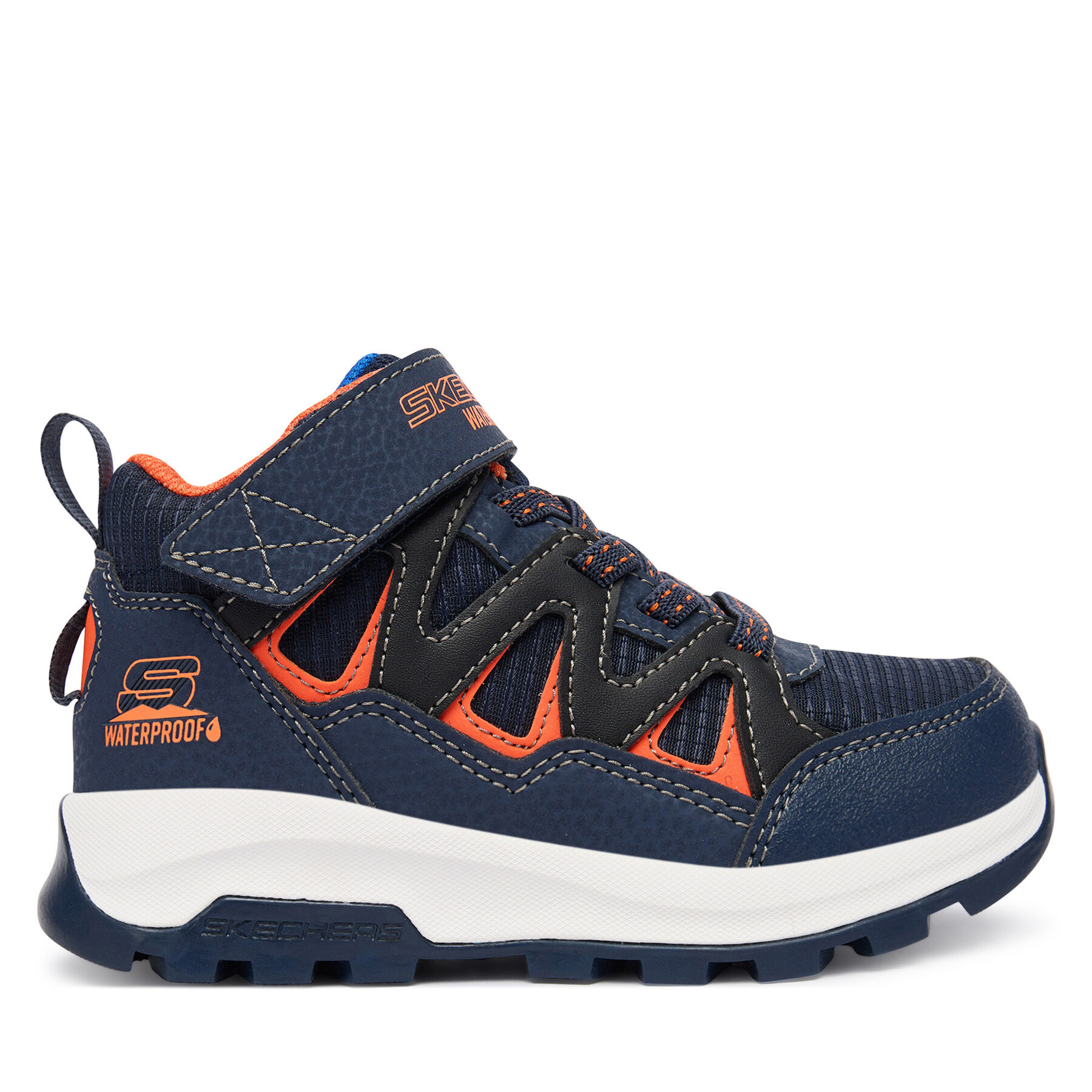 Šnurovacia obuv Skechers Storm Blazer 406377L NVOR Tmavomodrá