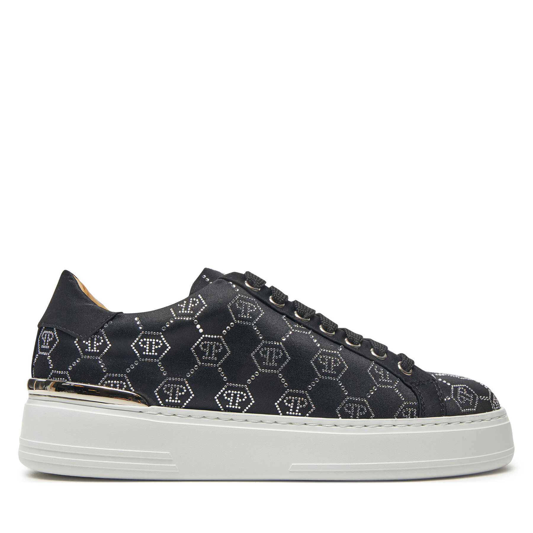 Sneakers PHILIPP PLEIN AADS WSC2758 PTE028N Negru