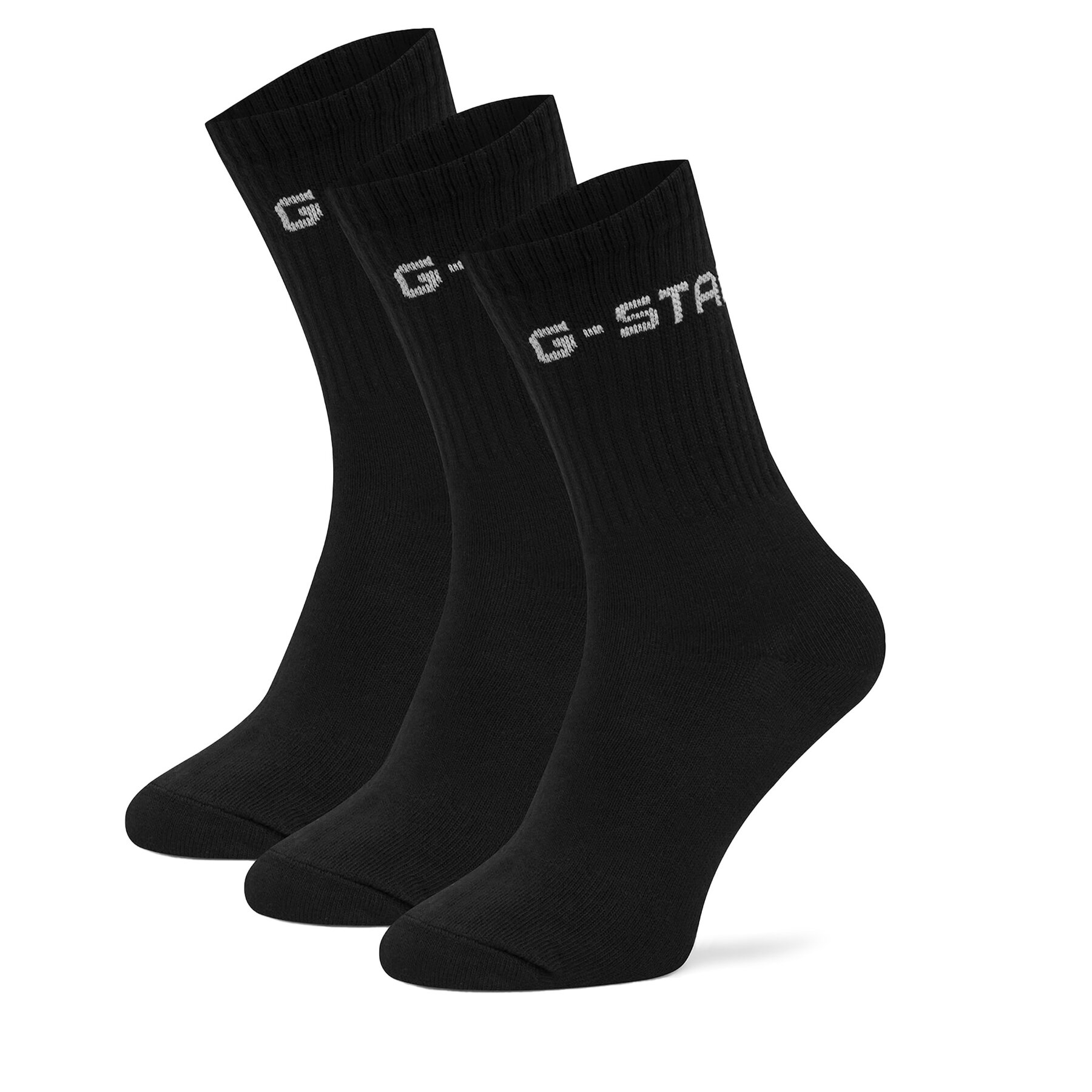 Dlhé ponožky G-Star Raw AS_G_STAR_001W_SS25 (3-PACK) Čierna