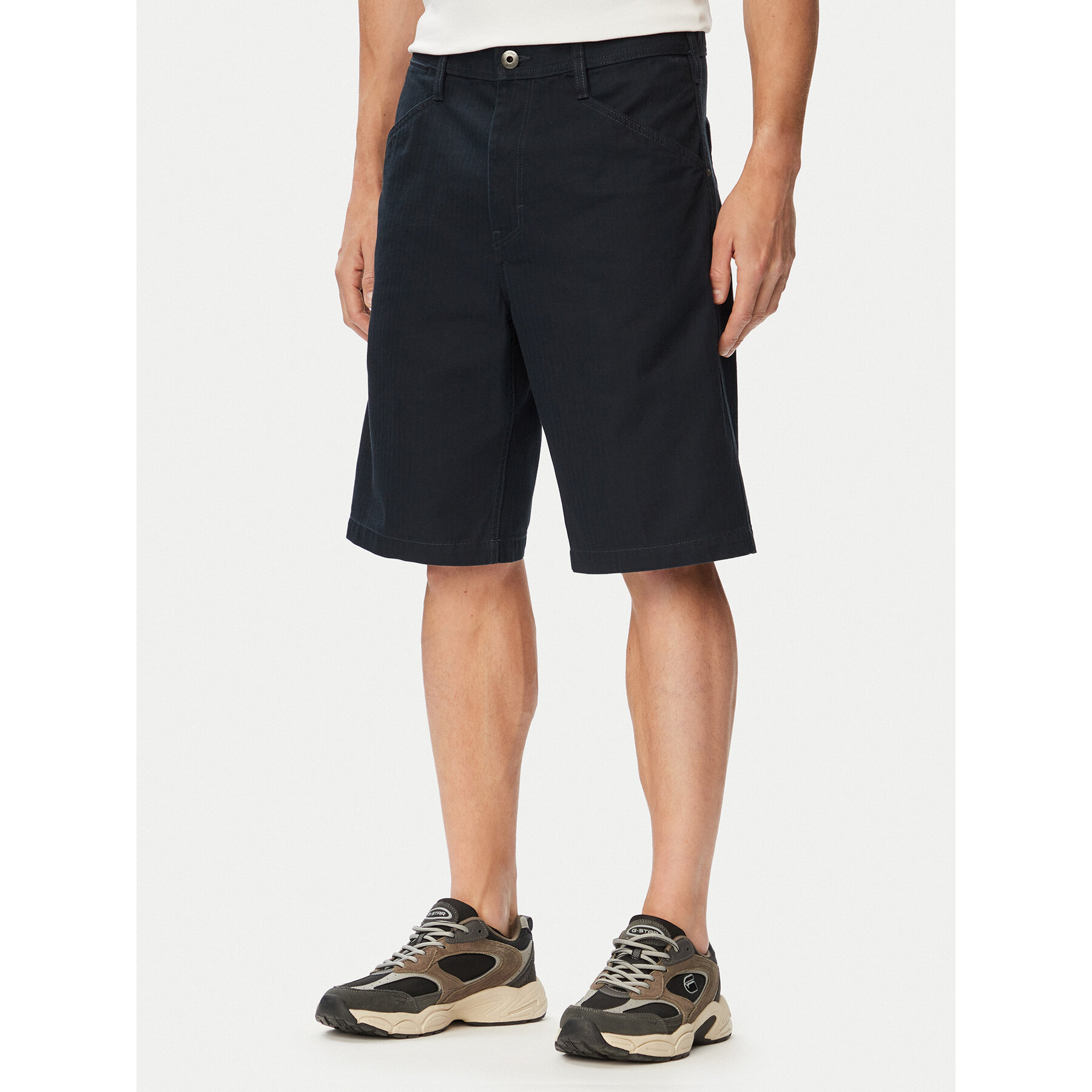 G-Star Raw Stoffshorts D28958-E514 Dunkelblau Relaxed Fit