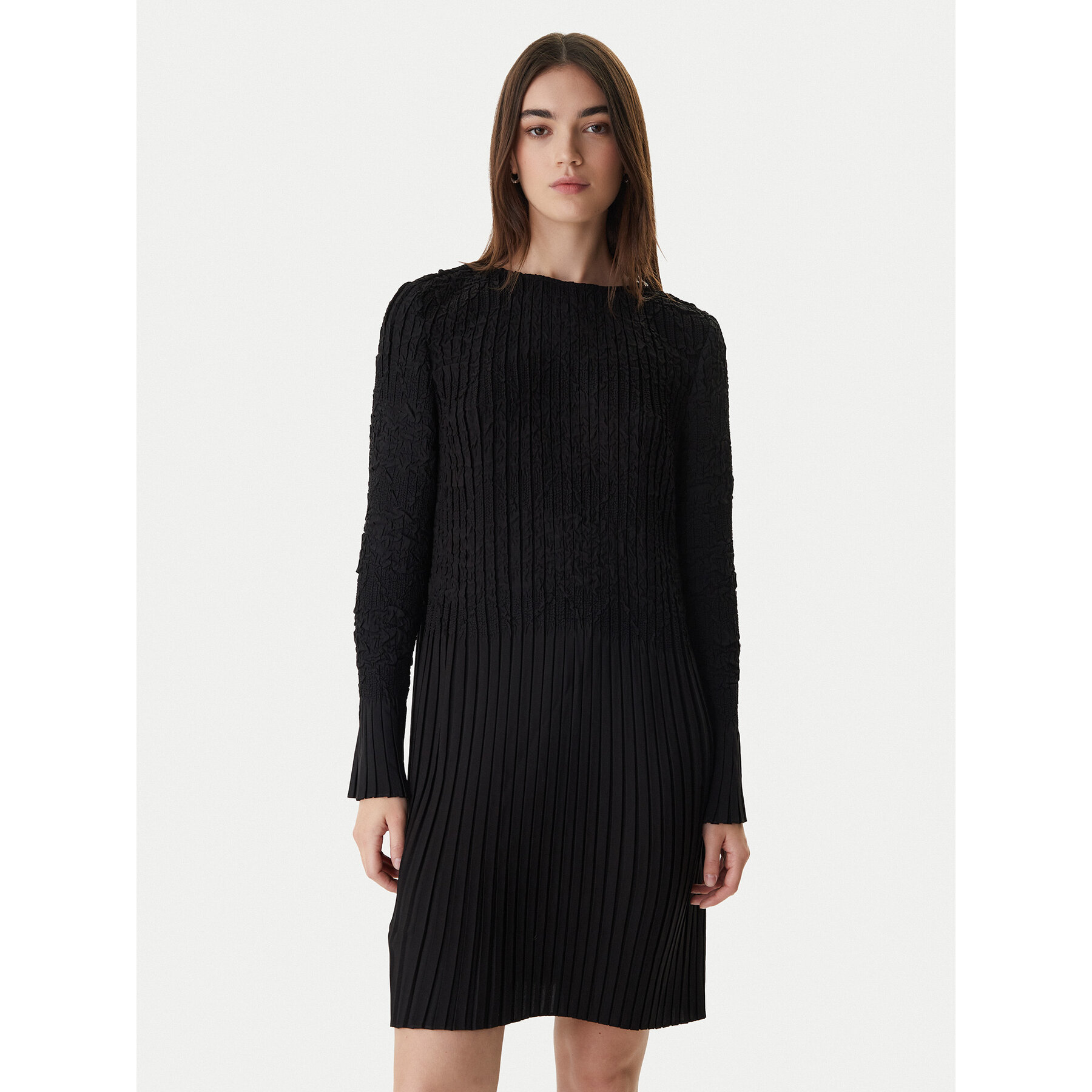 BOSS Coctailkleid Doppar 50552949 Schwarz Regular Fit