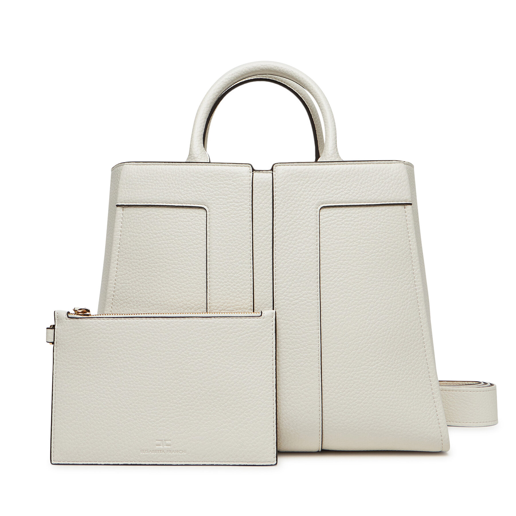Geantă Elisabetta Franchi BS-07A-51E2-V500 Alb
