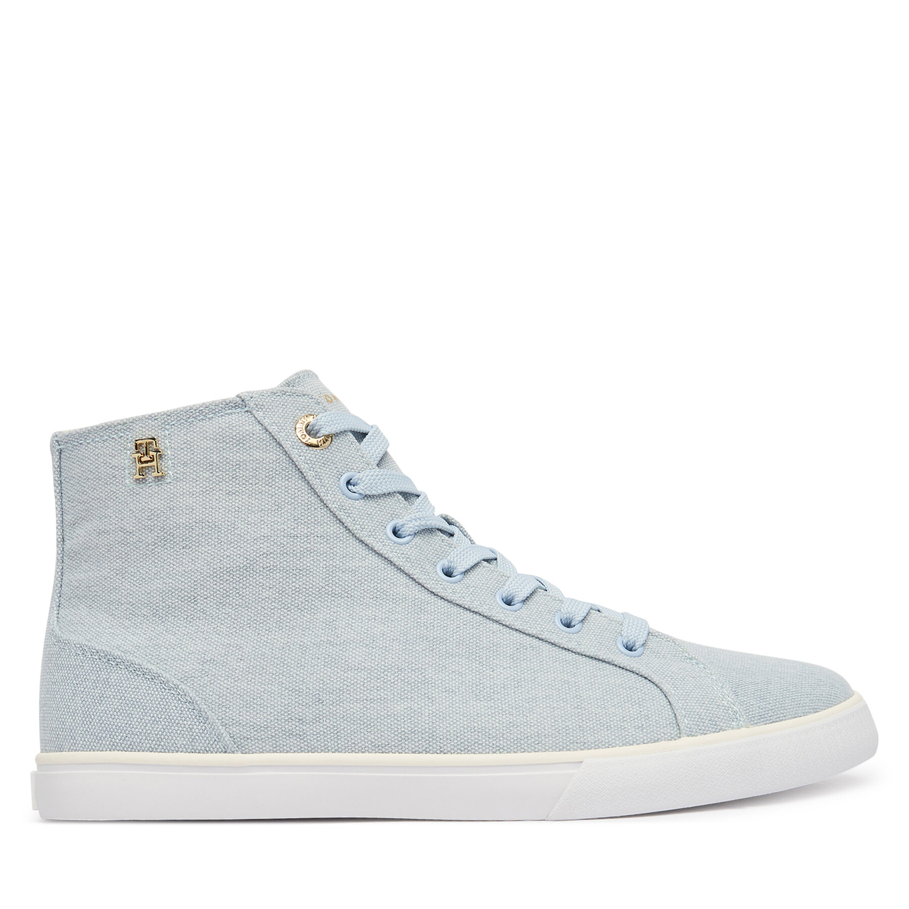 Sneakersy Tommy Hilfiger Th Chic Low Profile Mid Cut FW0FW09356 Modrá