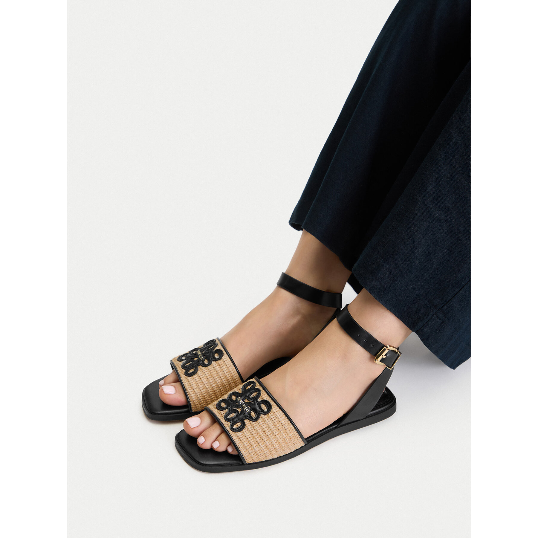 Sandály Nine West CEO-CWBFS181-03 Černá