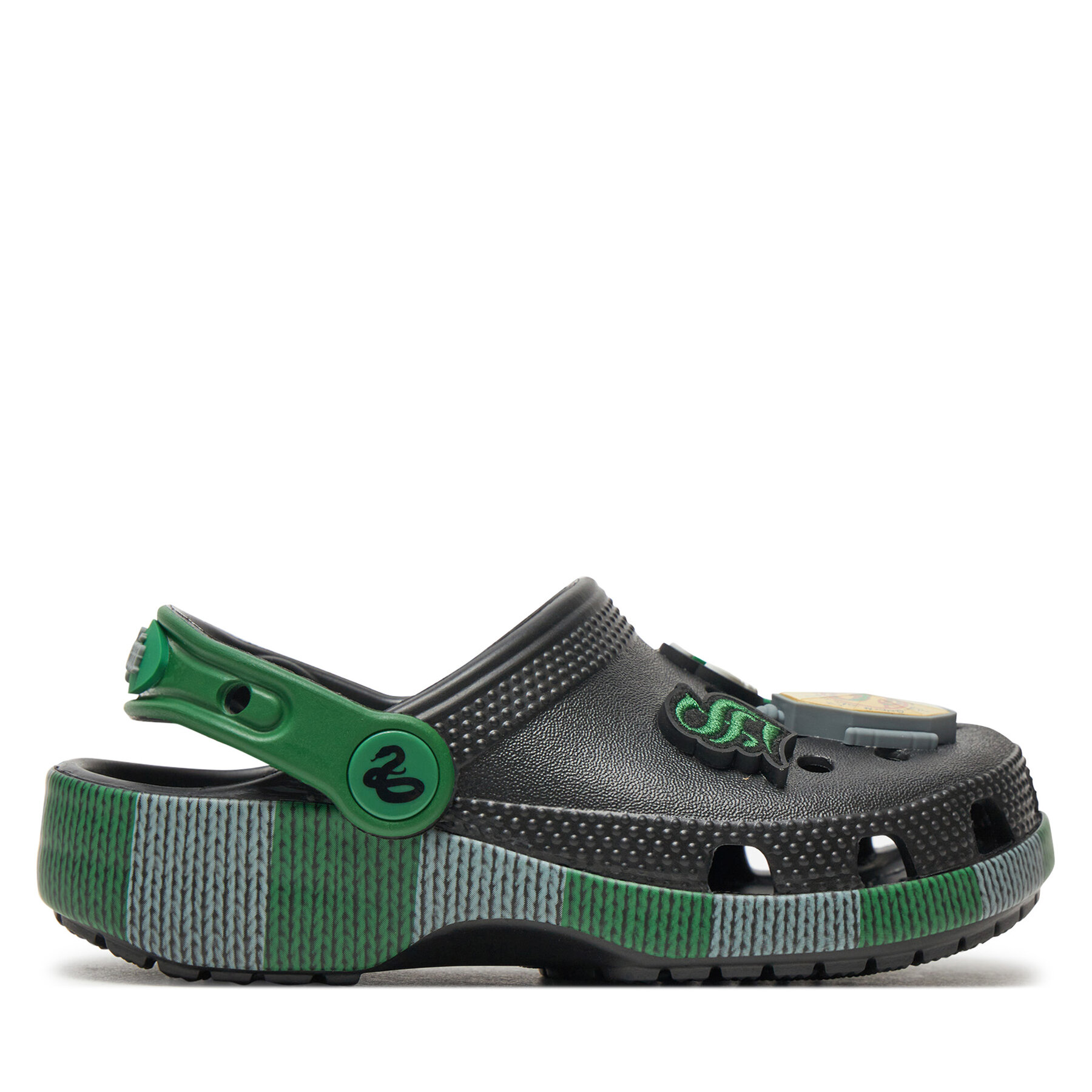 Unisex dieťa Šľapky Crocs, Rozmer: 33_34, Čierna, Harry Potter Classic Slytherin Clog K 210542