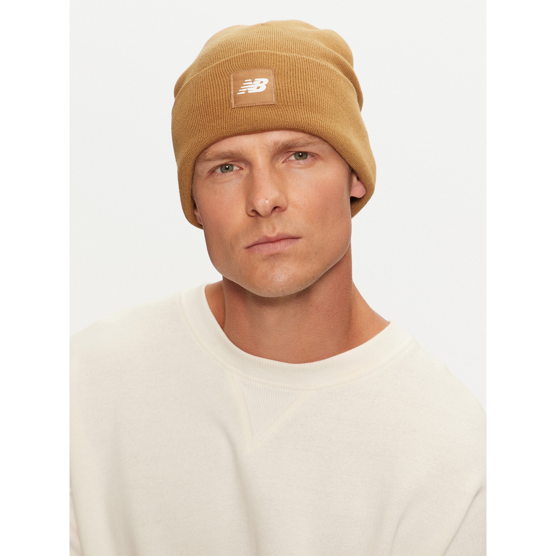 Gorro New Balance LAH13034GIN Marrón