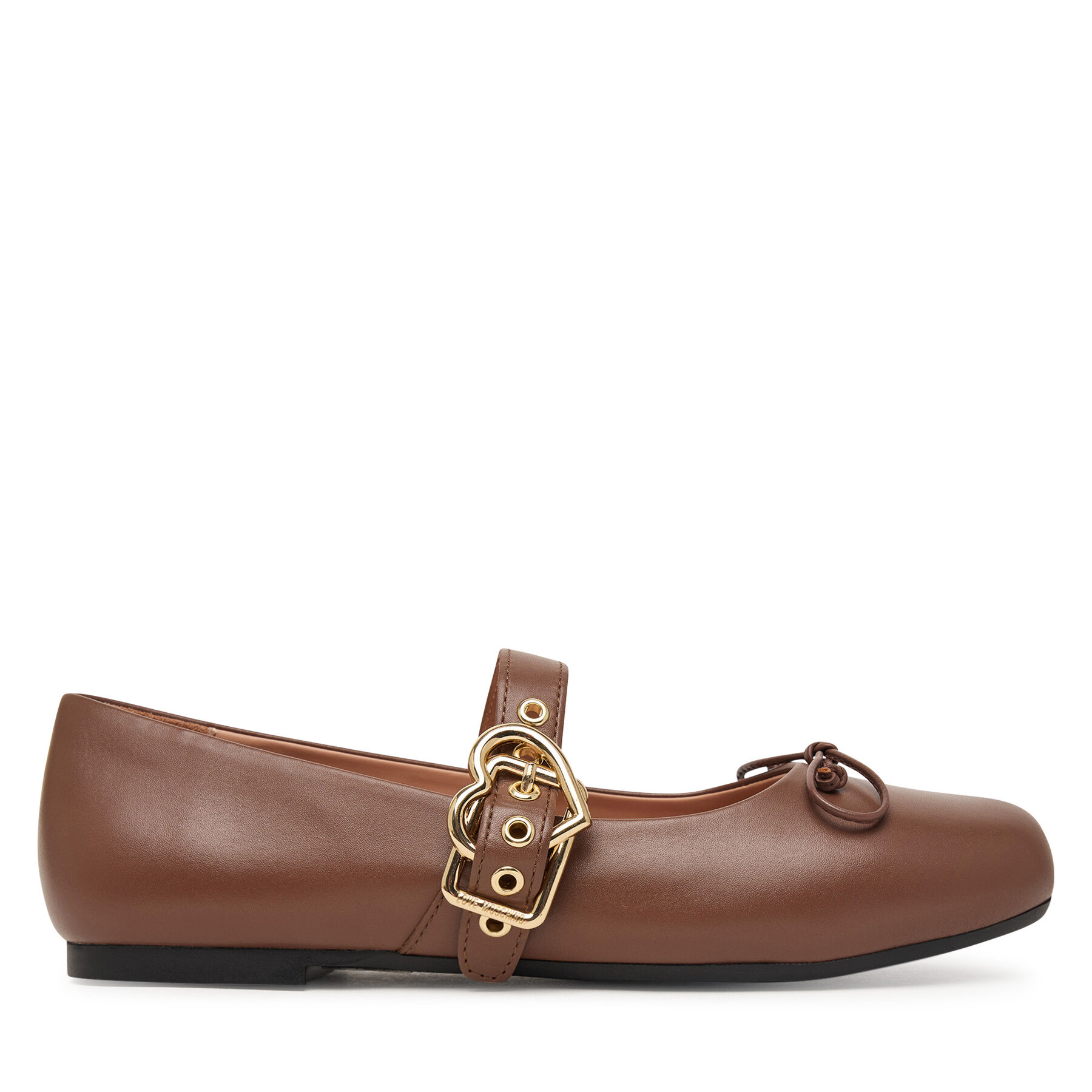 Балеринки LOVE MOSCHINO JA11091G1PIE0302 Кафяв