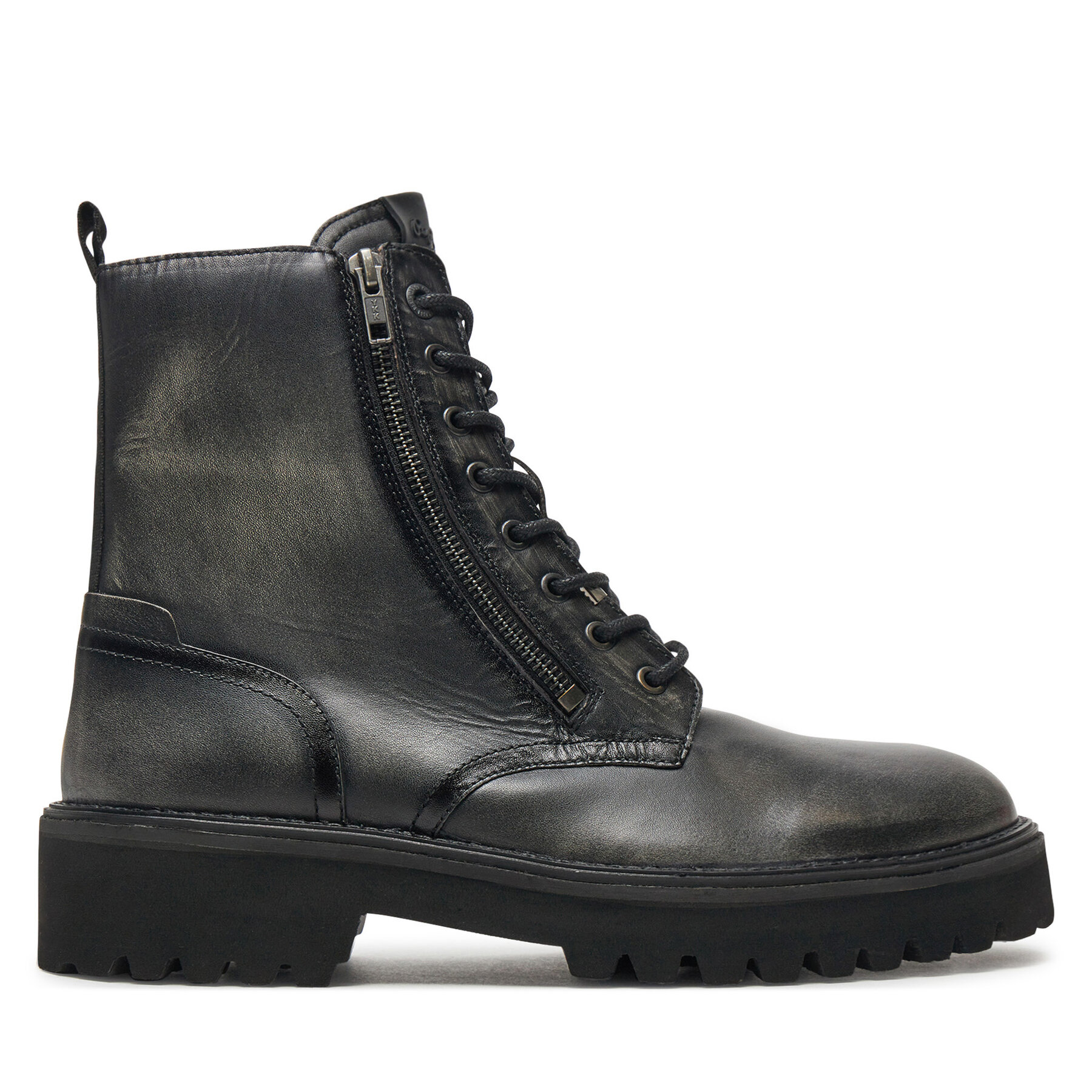 Bottes de randonnée Pepe Jeans Durham Rub PMS50253 Noir