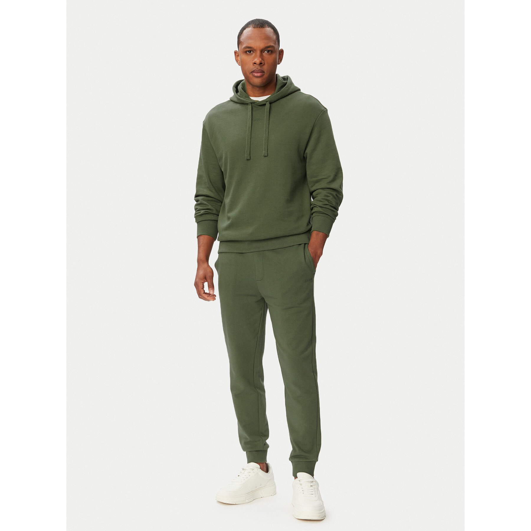HUGO Jogginganzug Dapo Dayote 50492581 Dunkelgrün Relaxed Fit