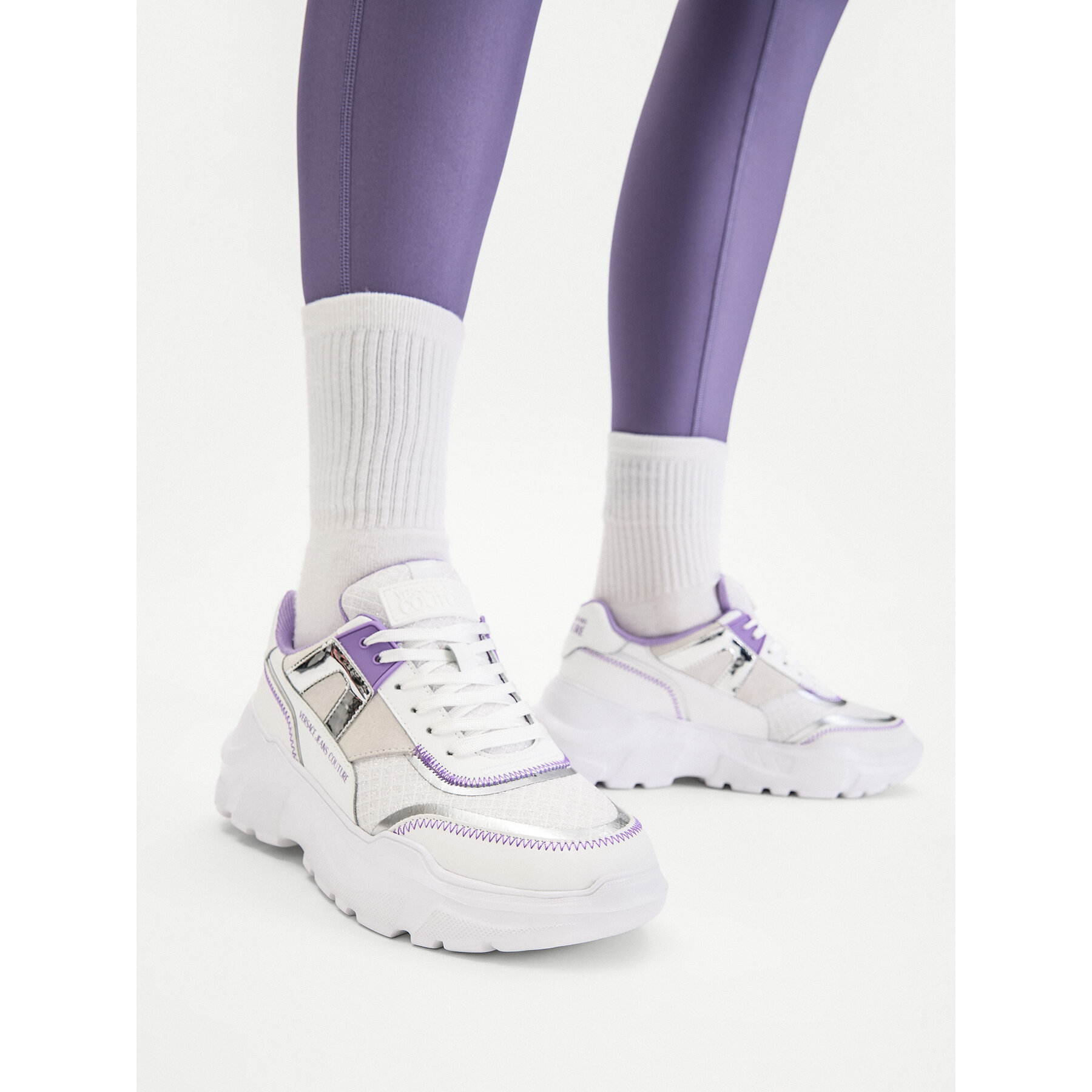 Αθλητικά Versace Jeans Couture 80VA3SC4 ZSE18 V64 Λευκό