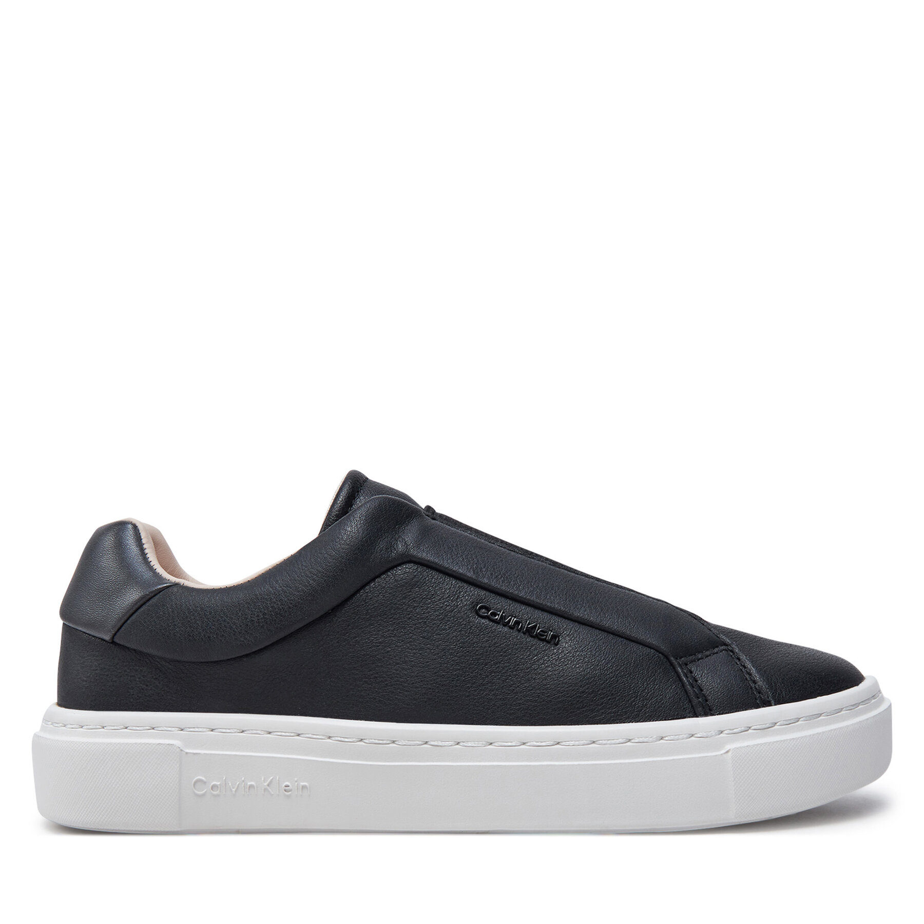 Sneakers Calvin Klein Cupsole Slip On W/Ml HW0HW02289 Noir