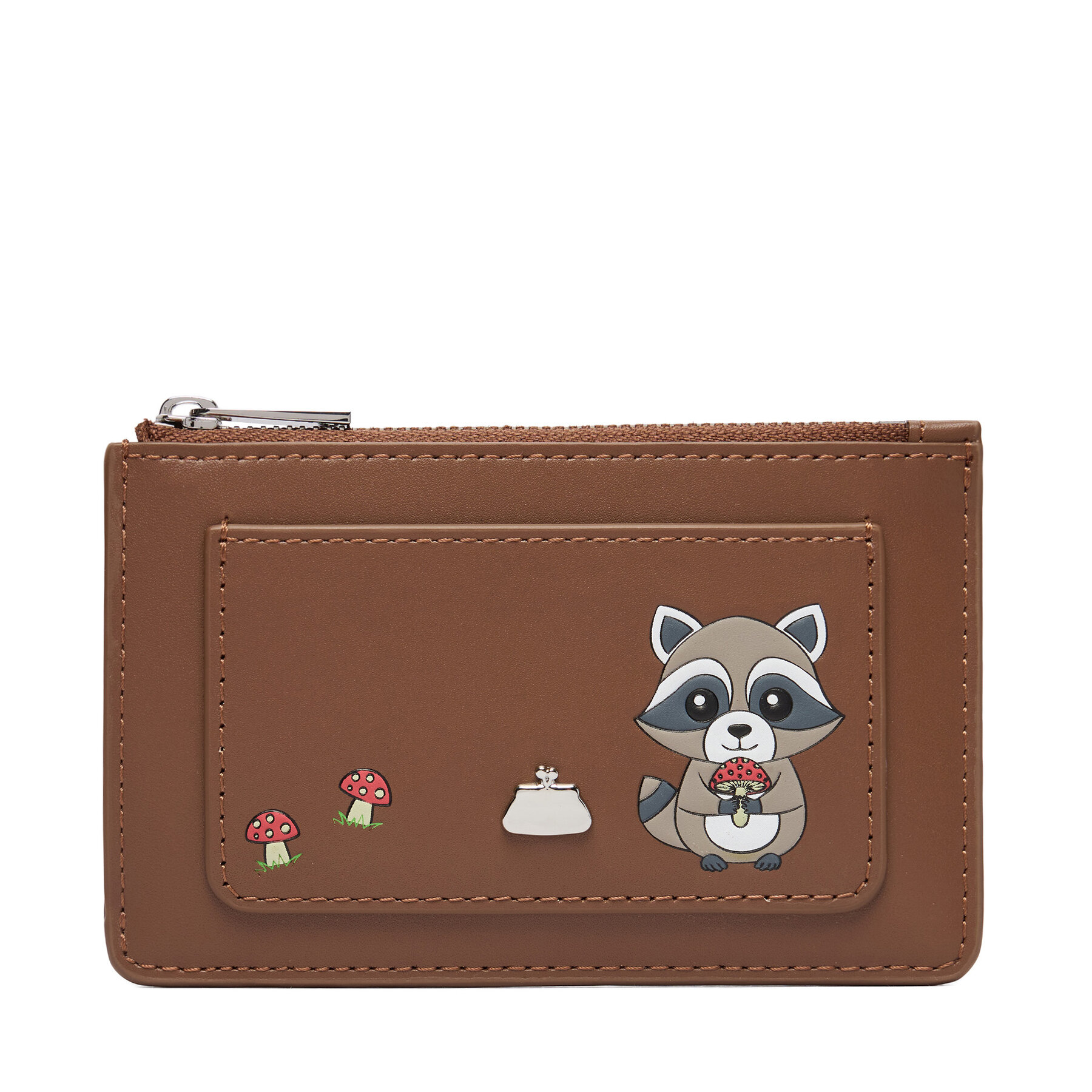 Etui za kreditne kartice Weekend Max Mara 2625726074650 Smeđa