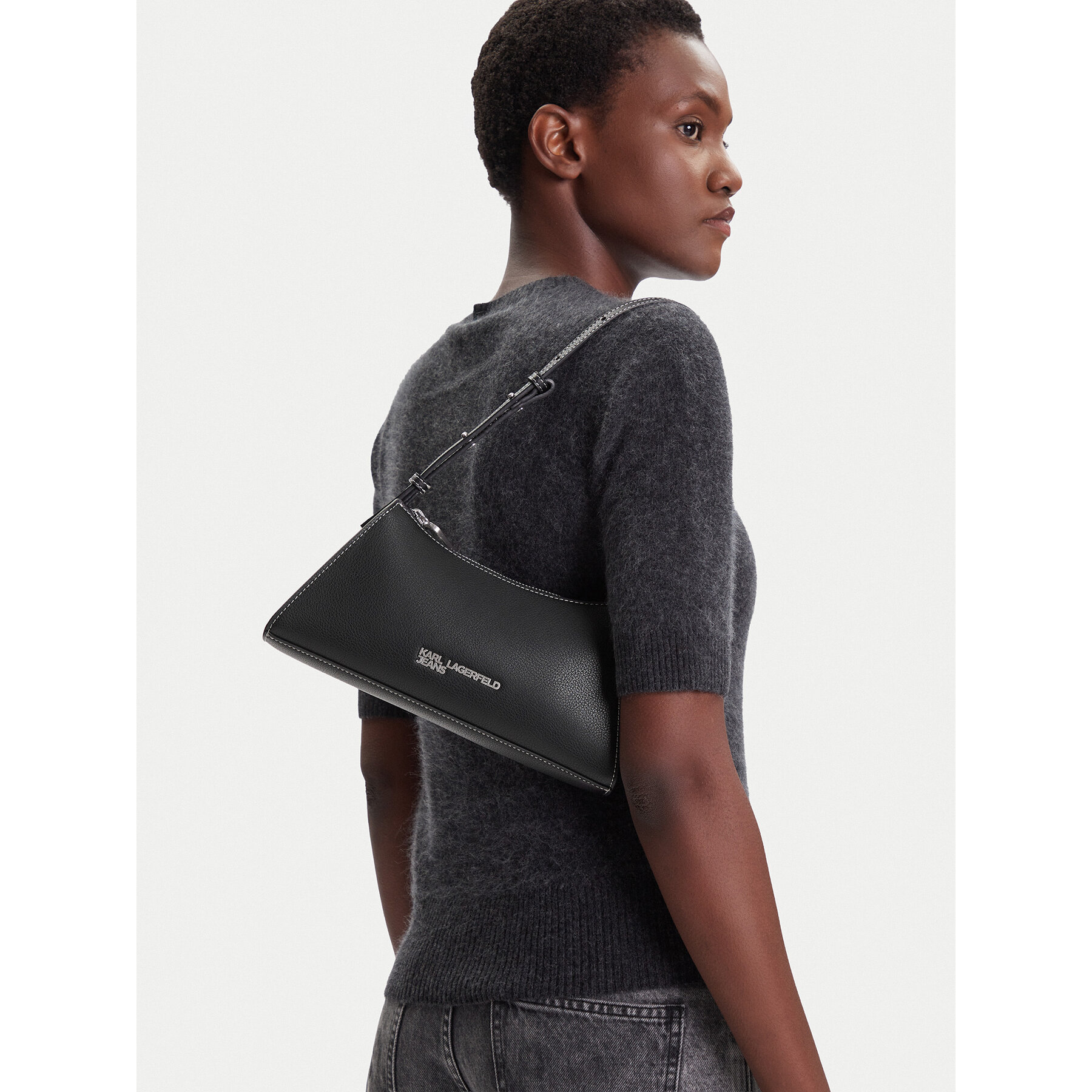 Borsetta Karl Lagerfeld Jeans A3W30011 Nero