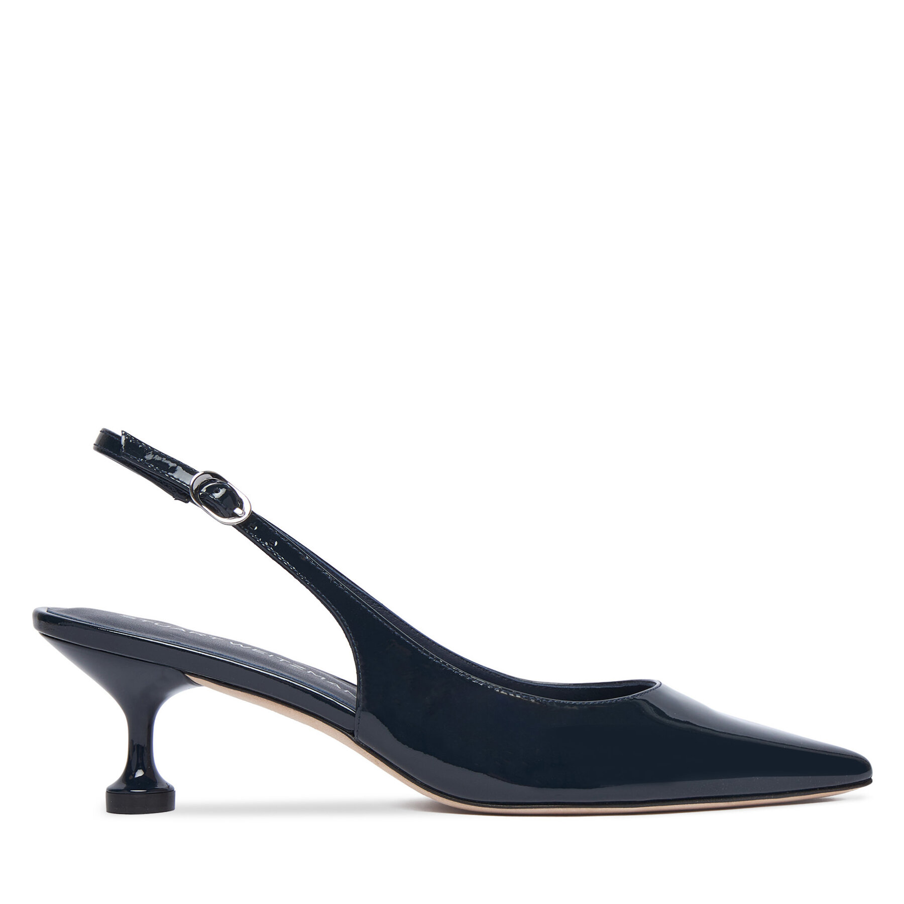 Pantofi pumps Stuart Weitzman Stuartini Slbck 50 Bleumarin