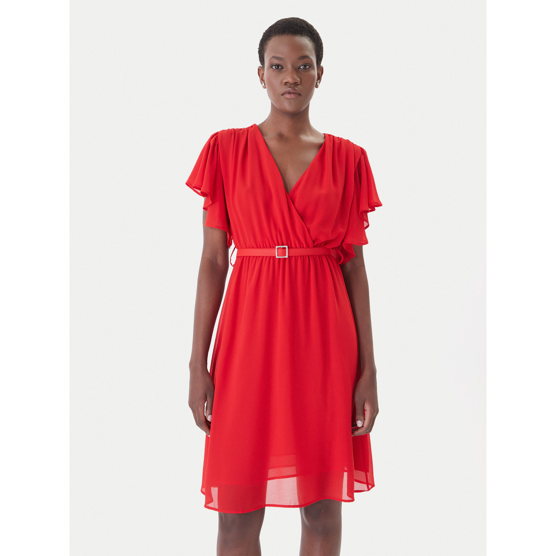 Artigli Coctailkleid ACAB004967 Rot Regular Fit