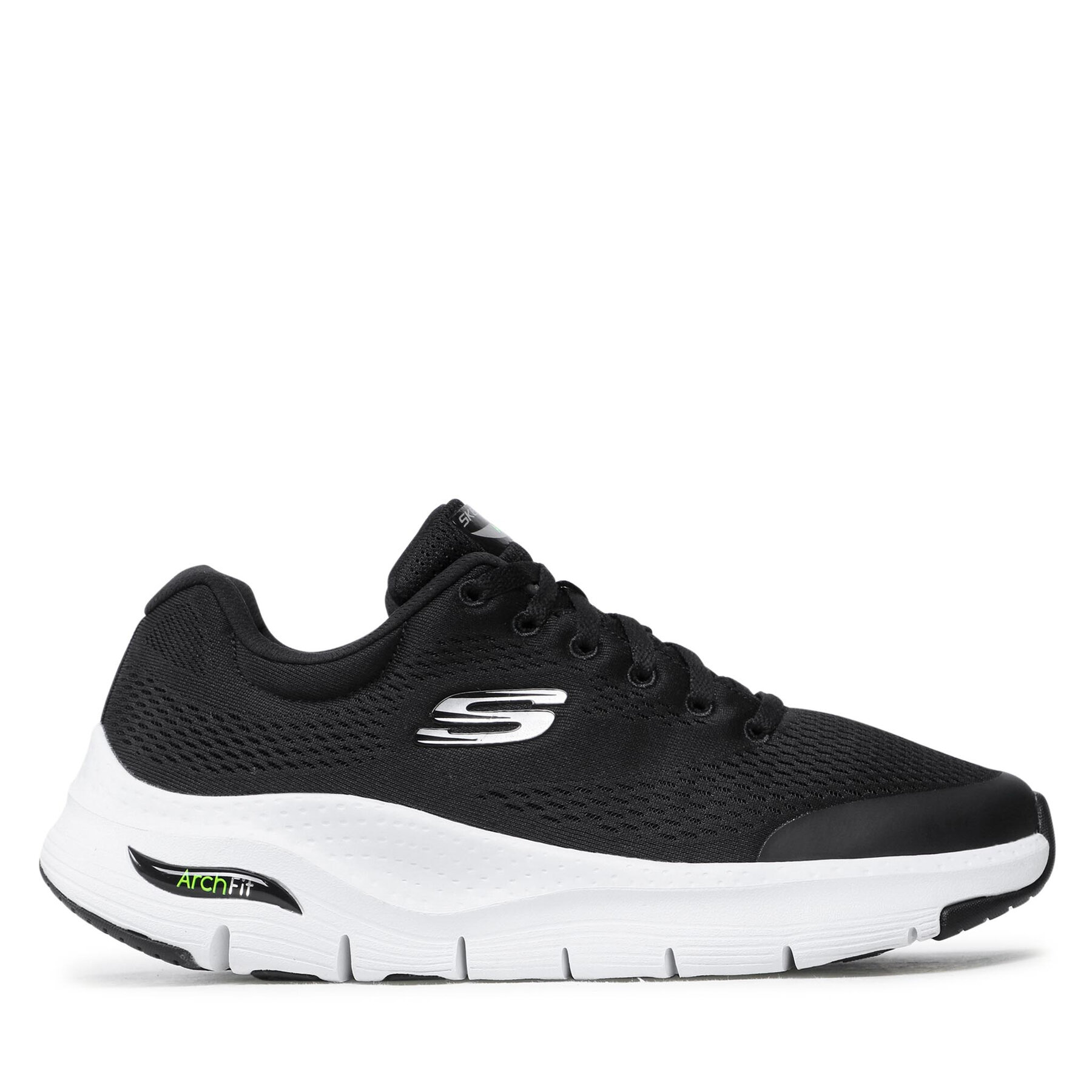 Sneakersy Skechers Arch Fit 232040/BKW Čierna