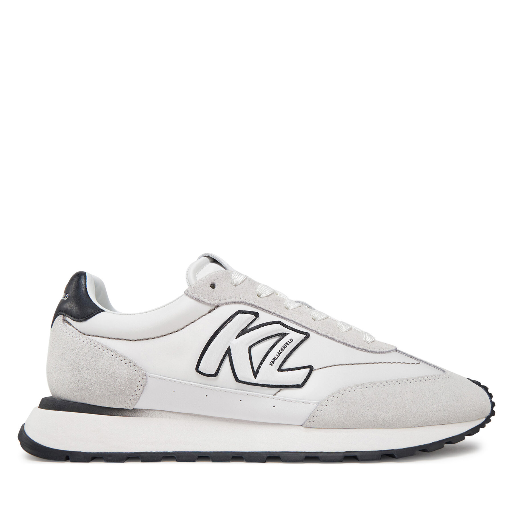 Sneakers KARL LAGERFELD Kairo KL51124 Alb