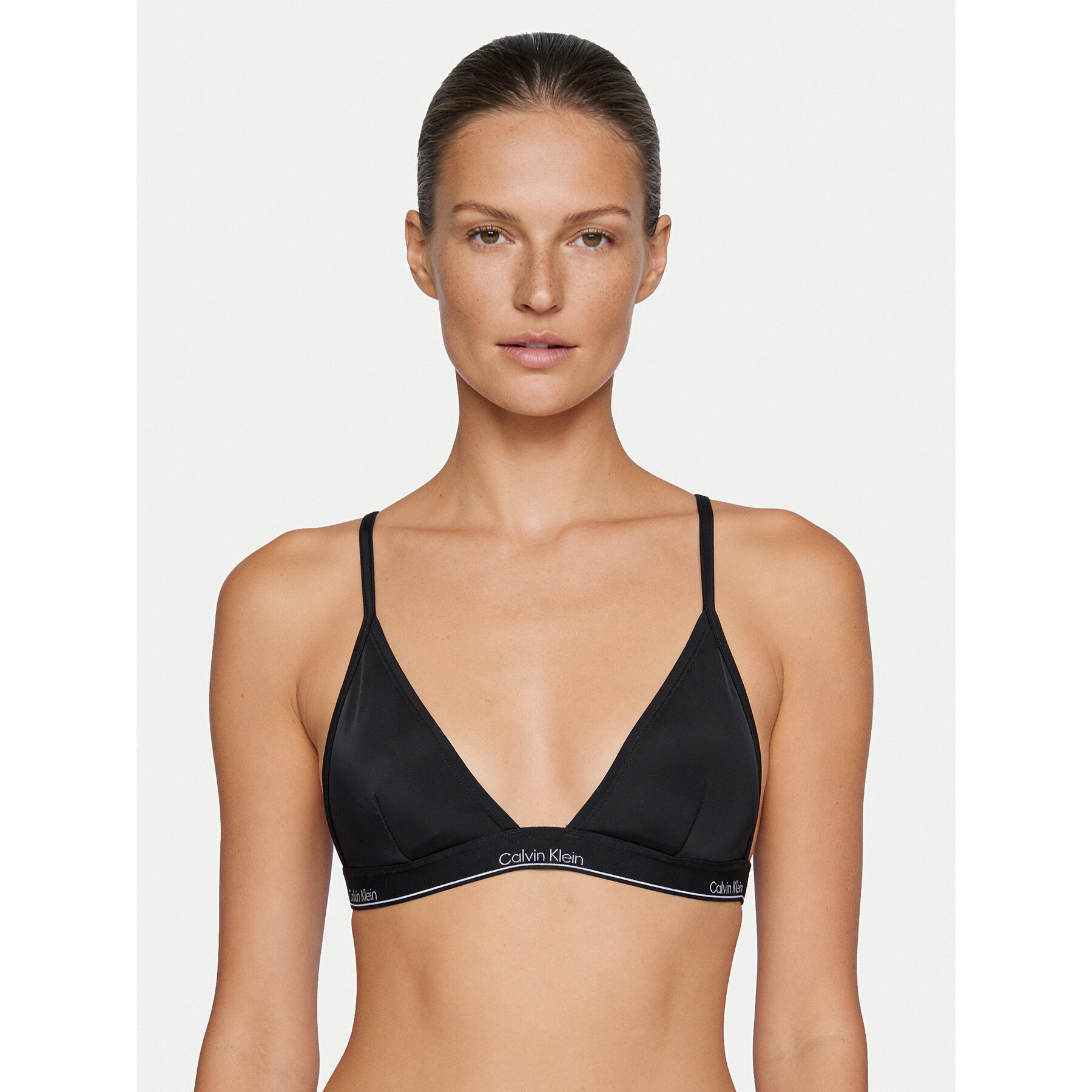 Calvin Klein Swimwear Bikini-Oberteil LV00Q61208 Schwarz