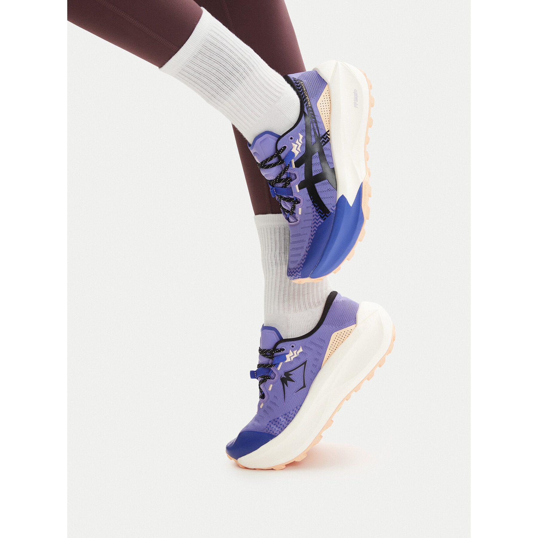 Bežecké topánky Asics Trabuco Max 5 1012B937 Fialová