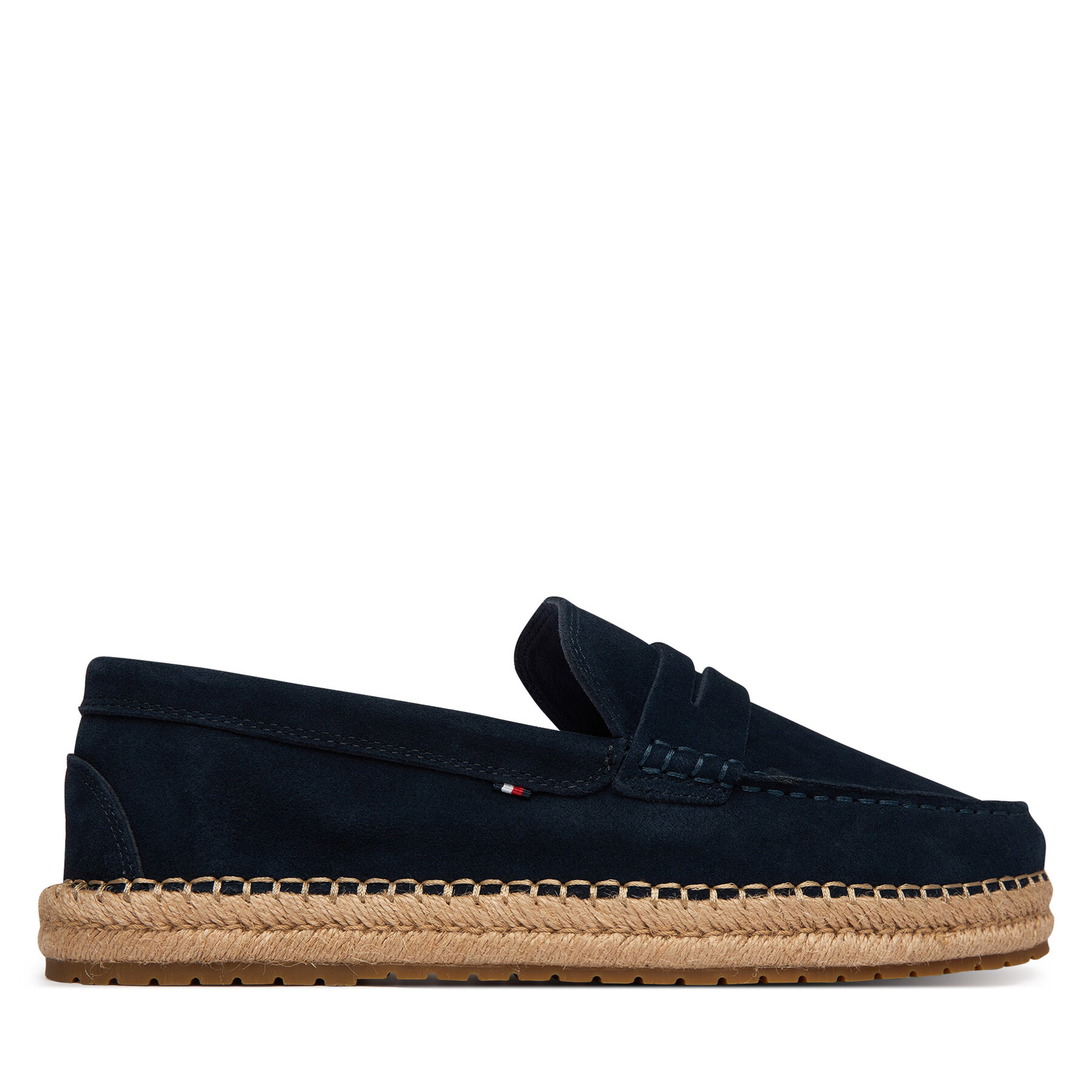 Espadrile Tommy Hilfiger Flexible Hilfiger Sde Espadrille FM0FM05794 Bleumarin